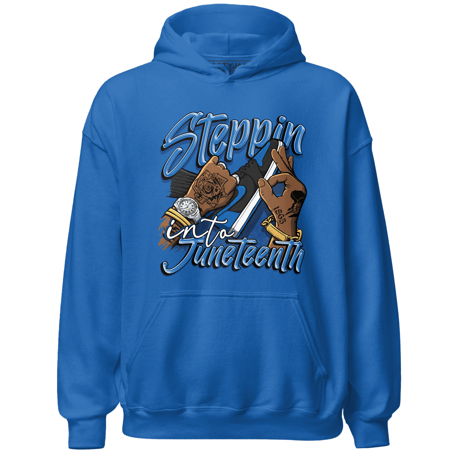 Royal Reimagined 1s Hoodie Match Step Into Juneteenth - NastyJamz