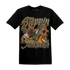 Olive 5s T Shirt Match Step Into Juneteenth - NastyJamz
