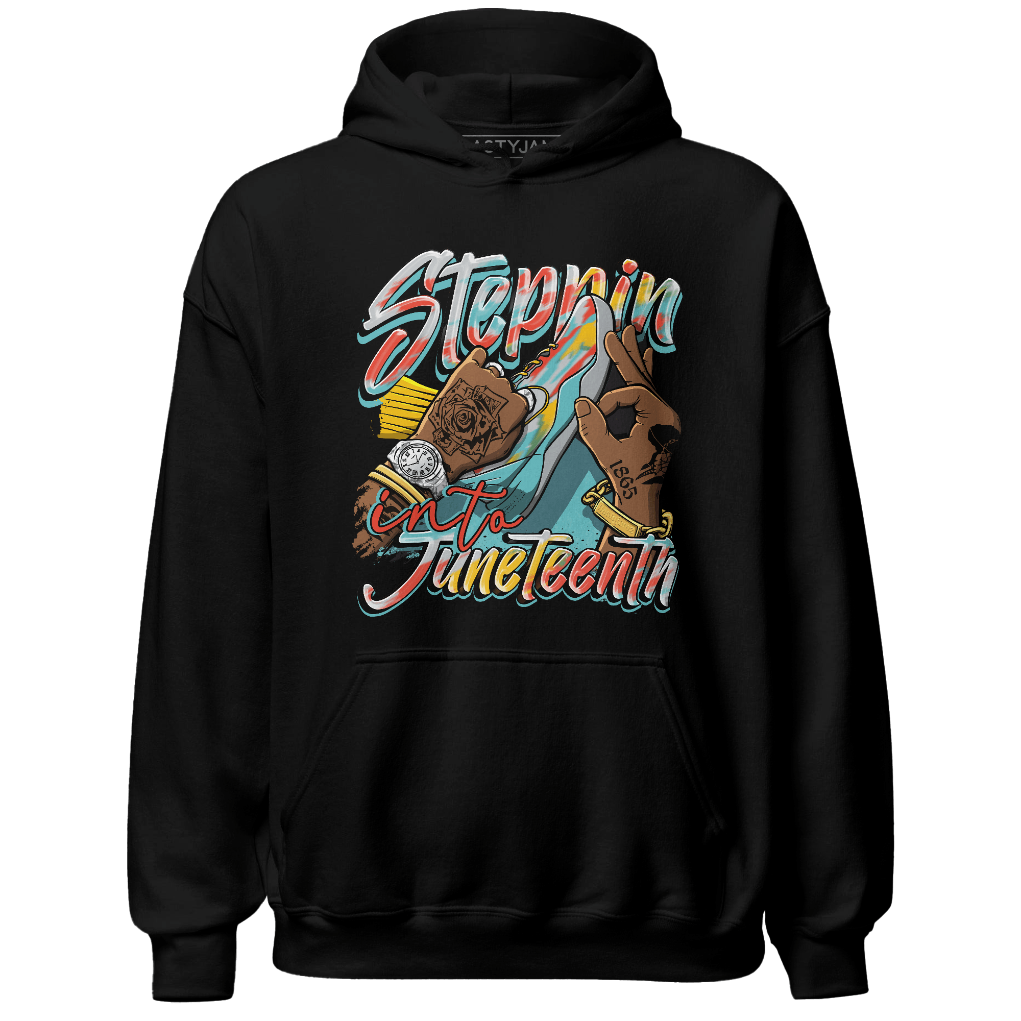 KB 8 Protro Venice Beach Hoodie Match Step Into Juneteenth - NastyJamz