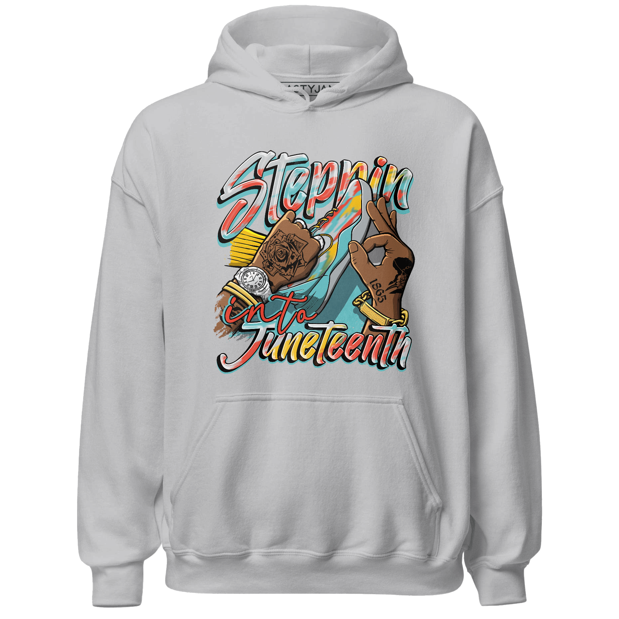 KB 8 Protro Venice Beach Hoodie Match Step Into Juneteenth - NastyJamz