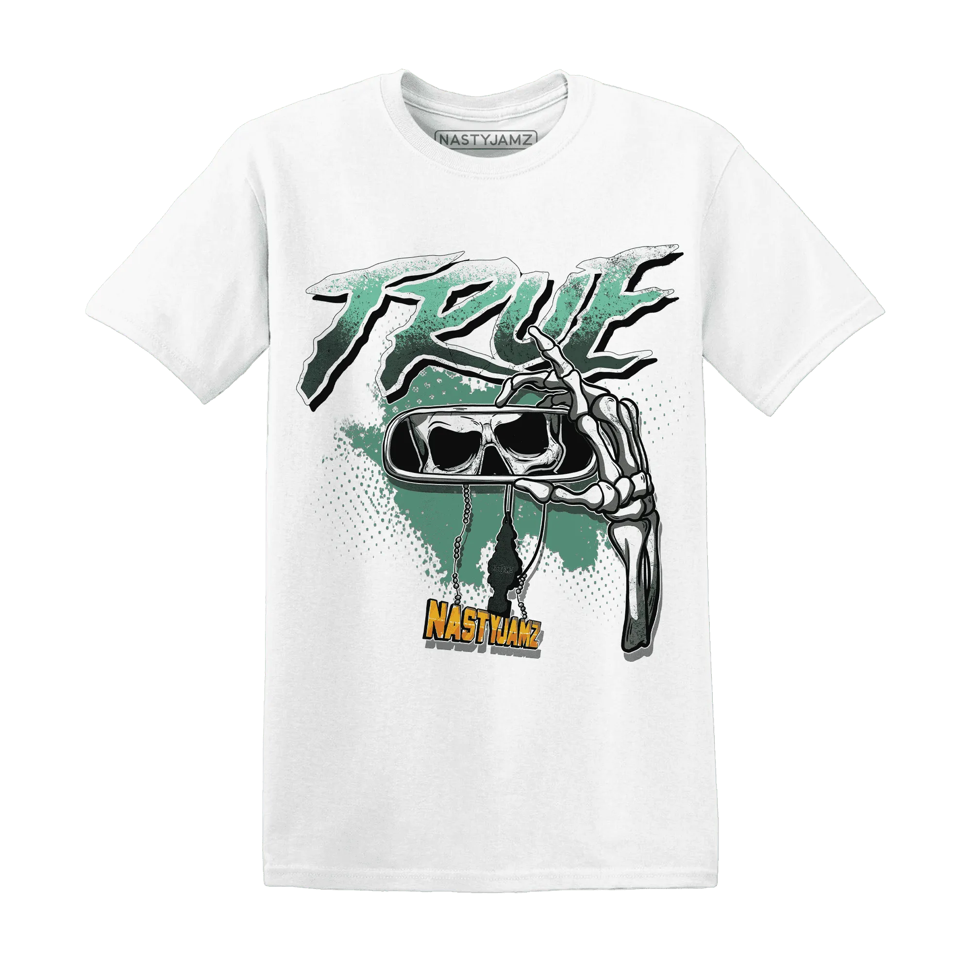 NastyJamz-High-OG-Green-Glow-1s-T-Shirt-Match-TRUE