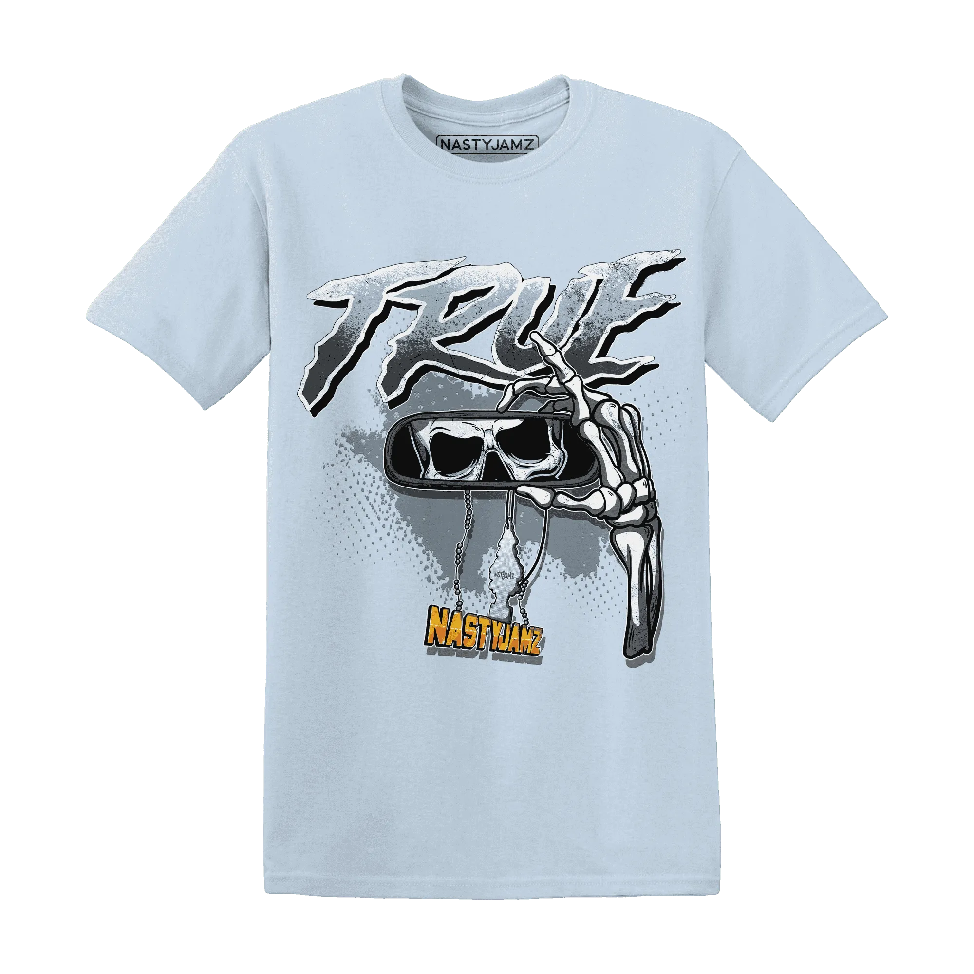 NastyJamz-Mid-Diffused-Blue-Grey-1s-T-Shirt-Match-TRUE