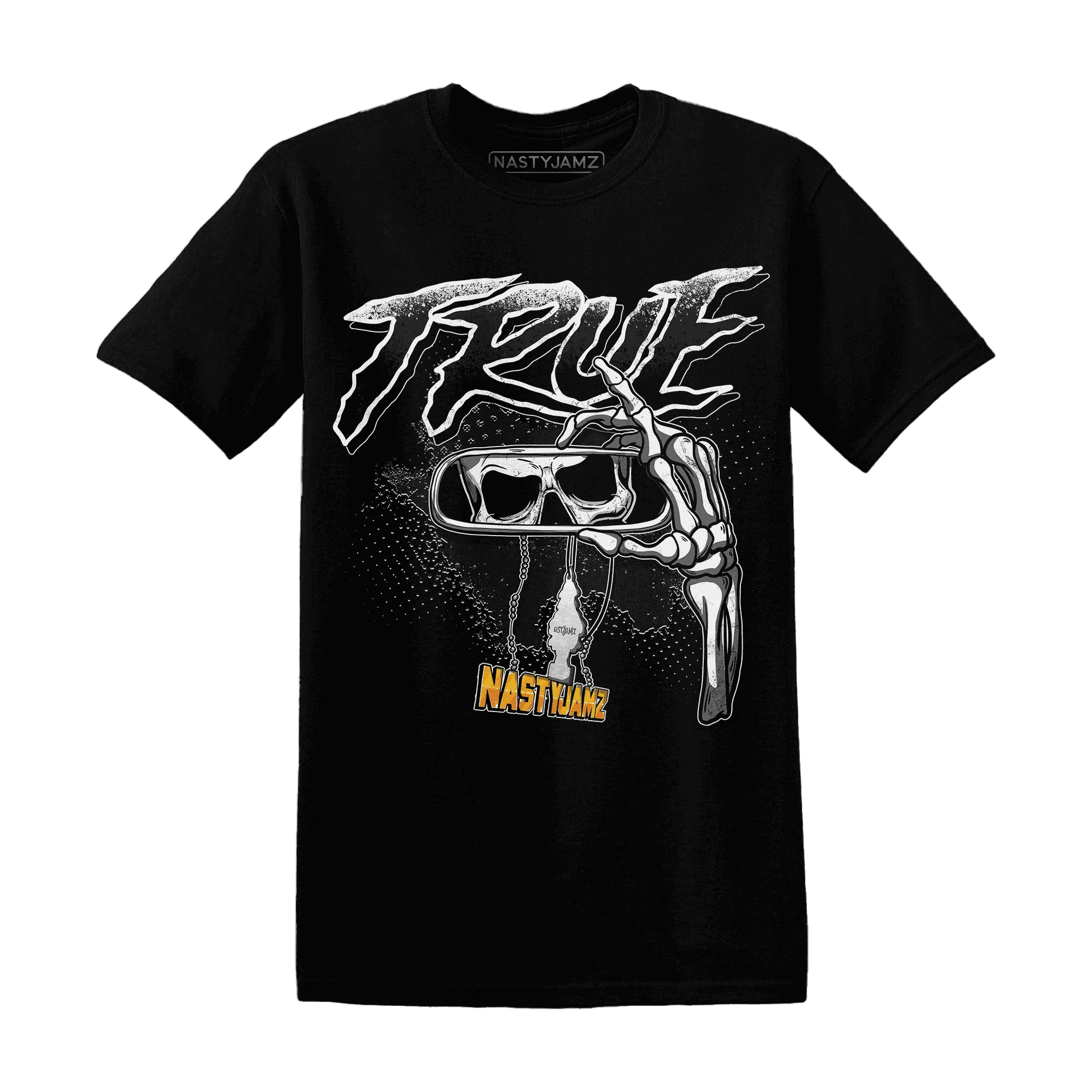 NastyJamz-White-Thunder-4s-T-Shirt-Match-TRUE
