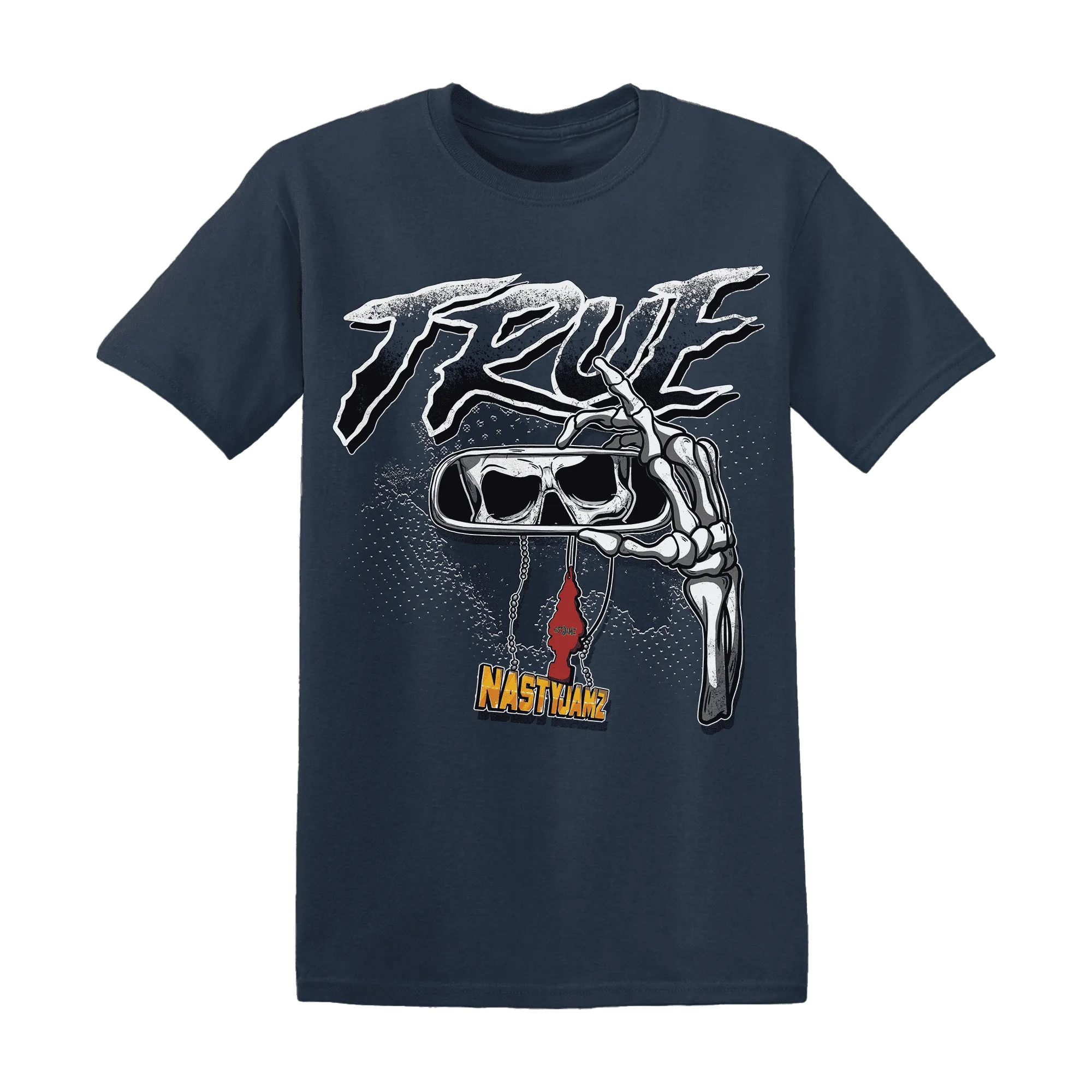 NastyJamz-White-Navy-6s-T-Shirt-Match-TRUE