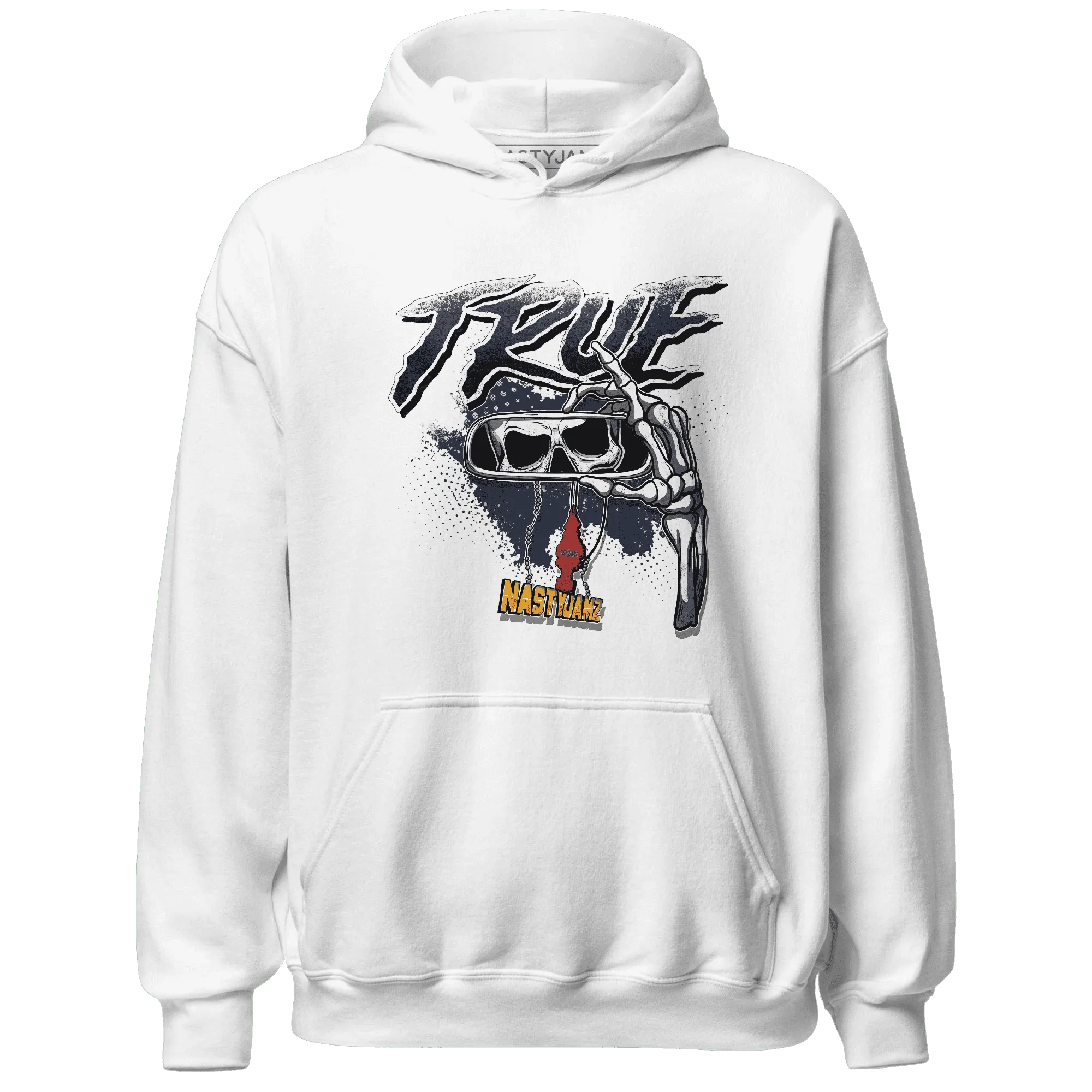 NastyJamz-White-Navy-6s-Hoodie-Match-TRUE