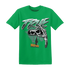 NastyJamz-Green-Glow-3s-T-Shirt-Match-TRUE