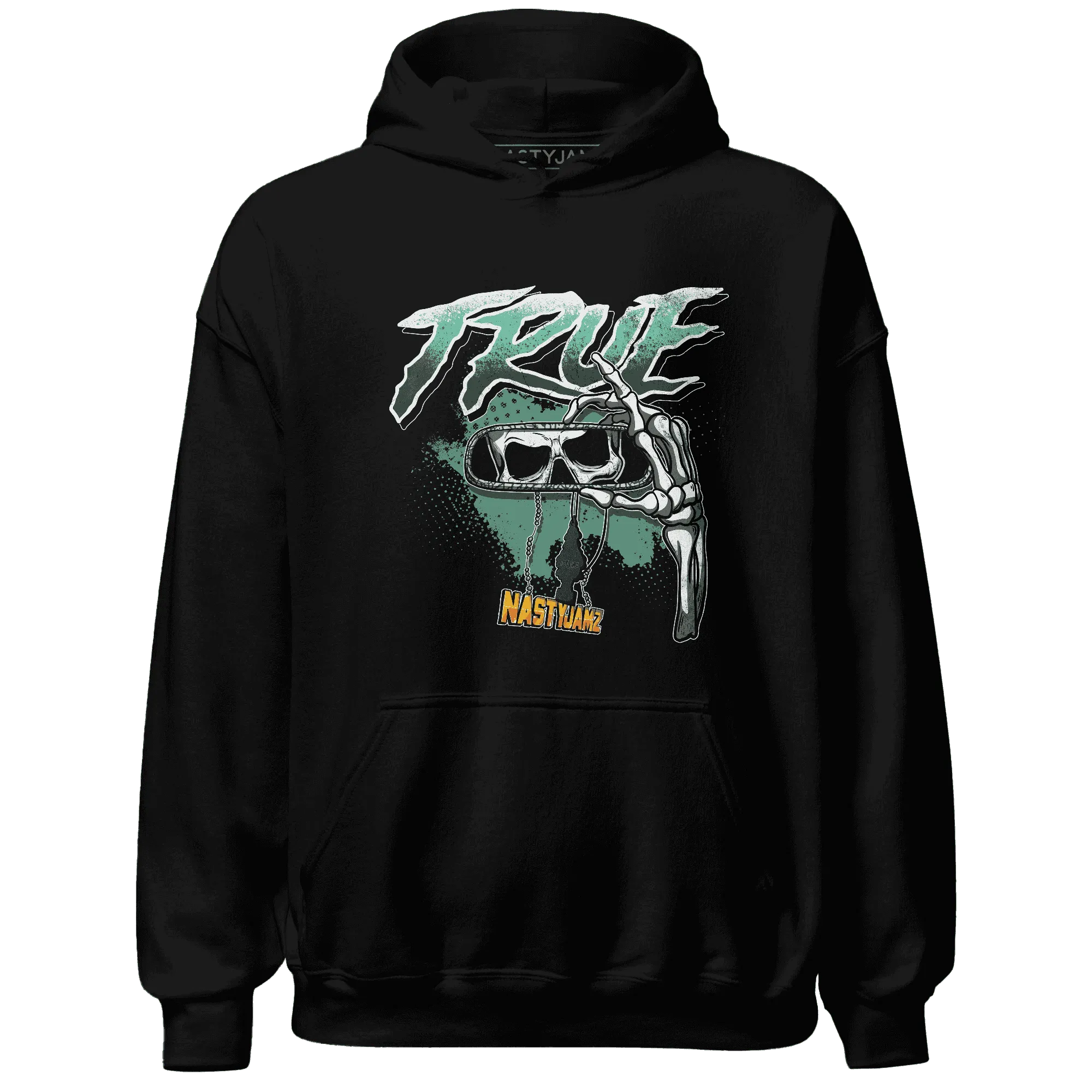 NastyJamz-Green-Glow-3s-Hoodie-Match-TRUE