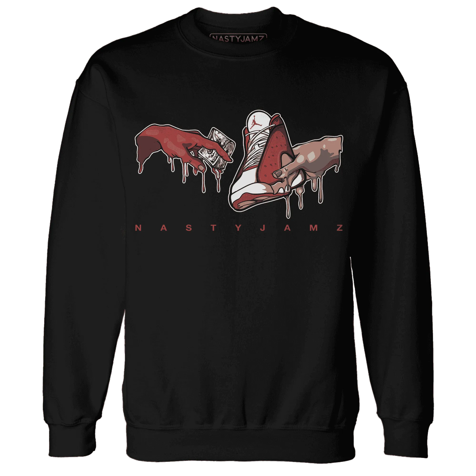 Dune-Red-13s-Sweatshirt-Match-Take-My-Money-Sneaker