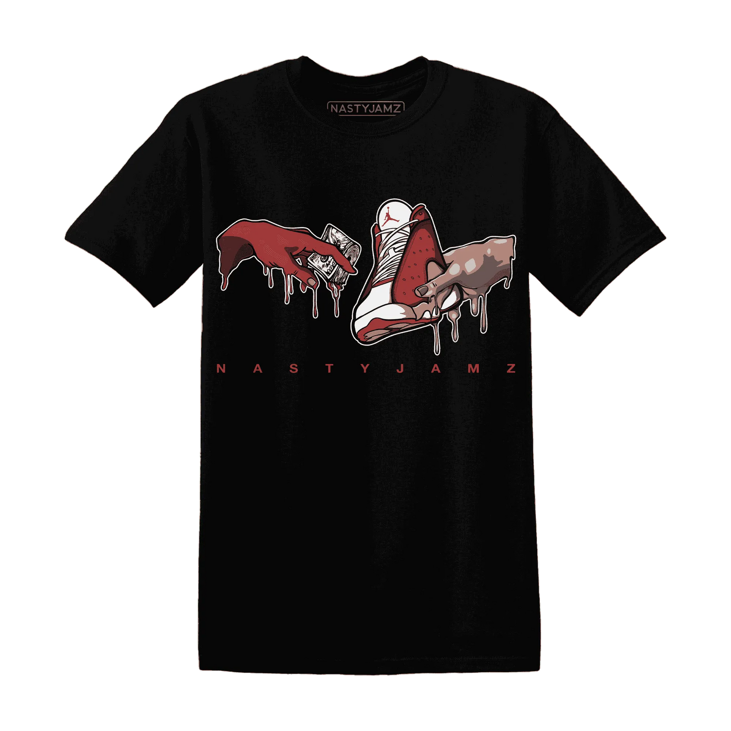 Dune-Red-13s-T-Shirt-Match-Take-My-Money-Sneaker