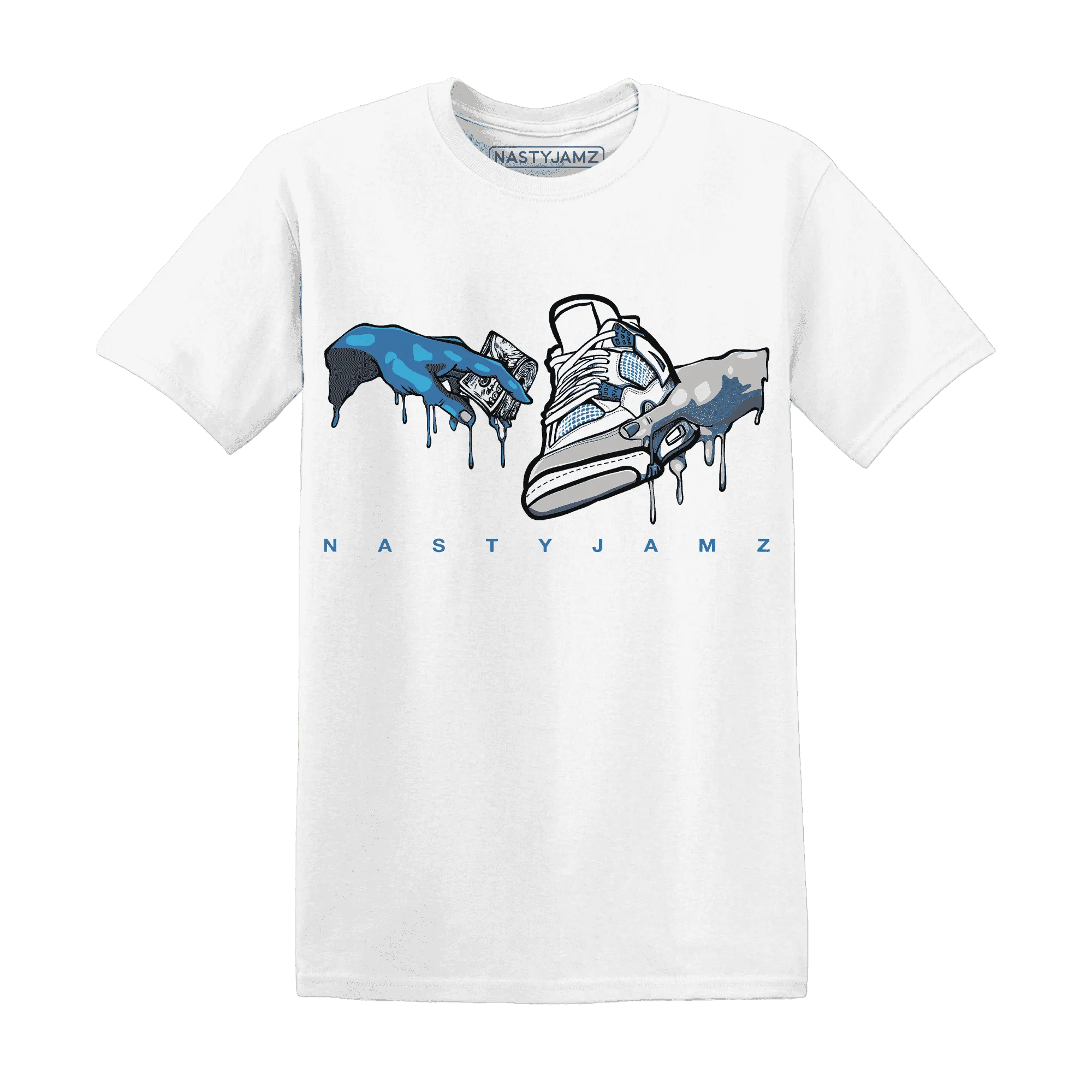 Industrial-Blue-4s-T-Shirt-Match-Take-My-Money-Sneaker