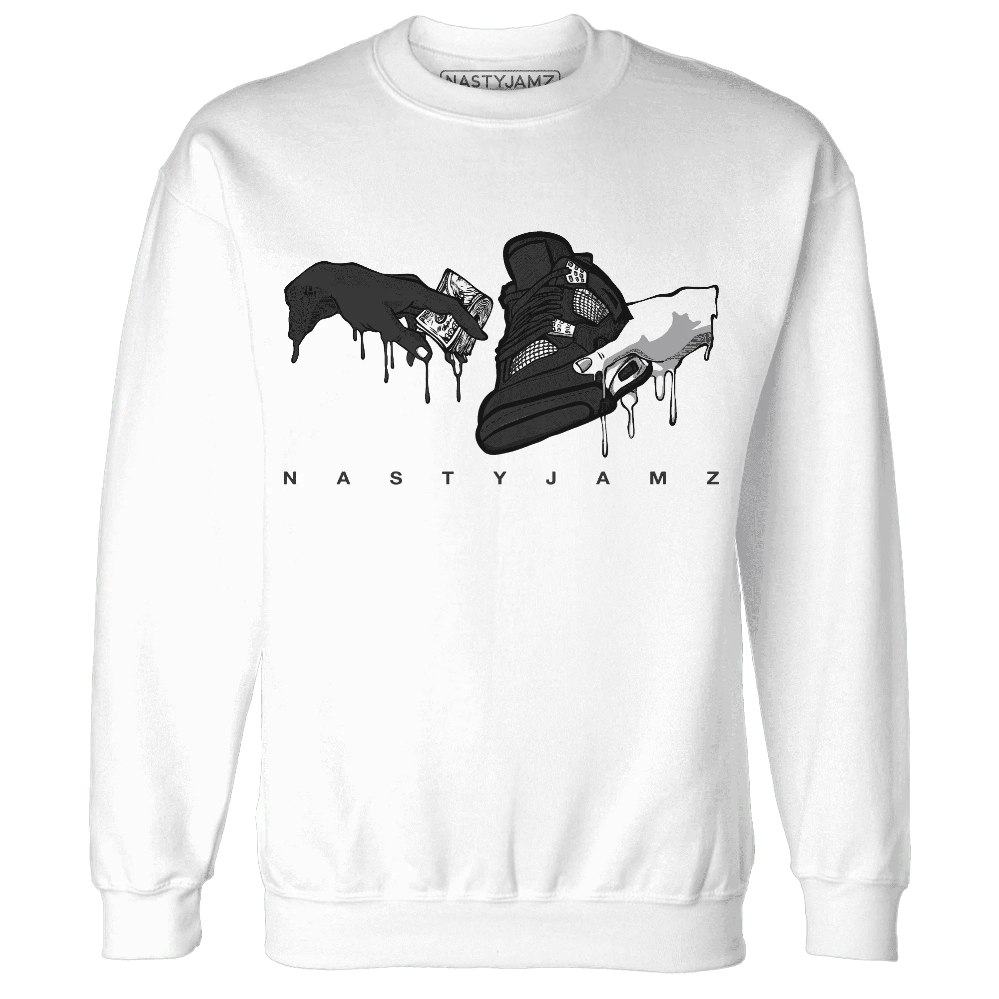 White-Thunder-4s-Sweatshirt-Match-Take-My-Money-Sneaker