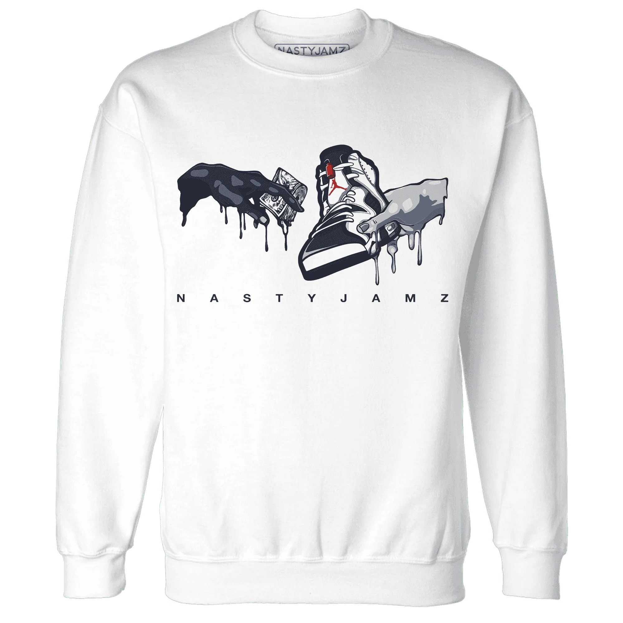 White-Navy-6s-Sweatshirt-Match-Take-My-Money-Sneaker