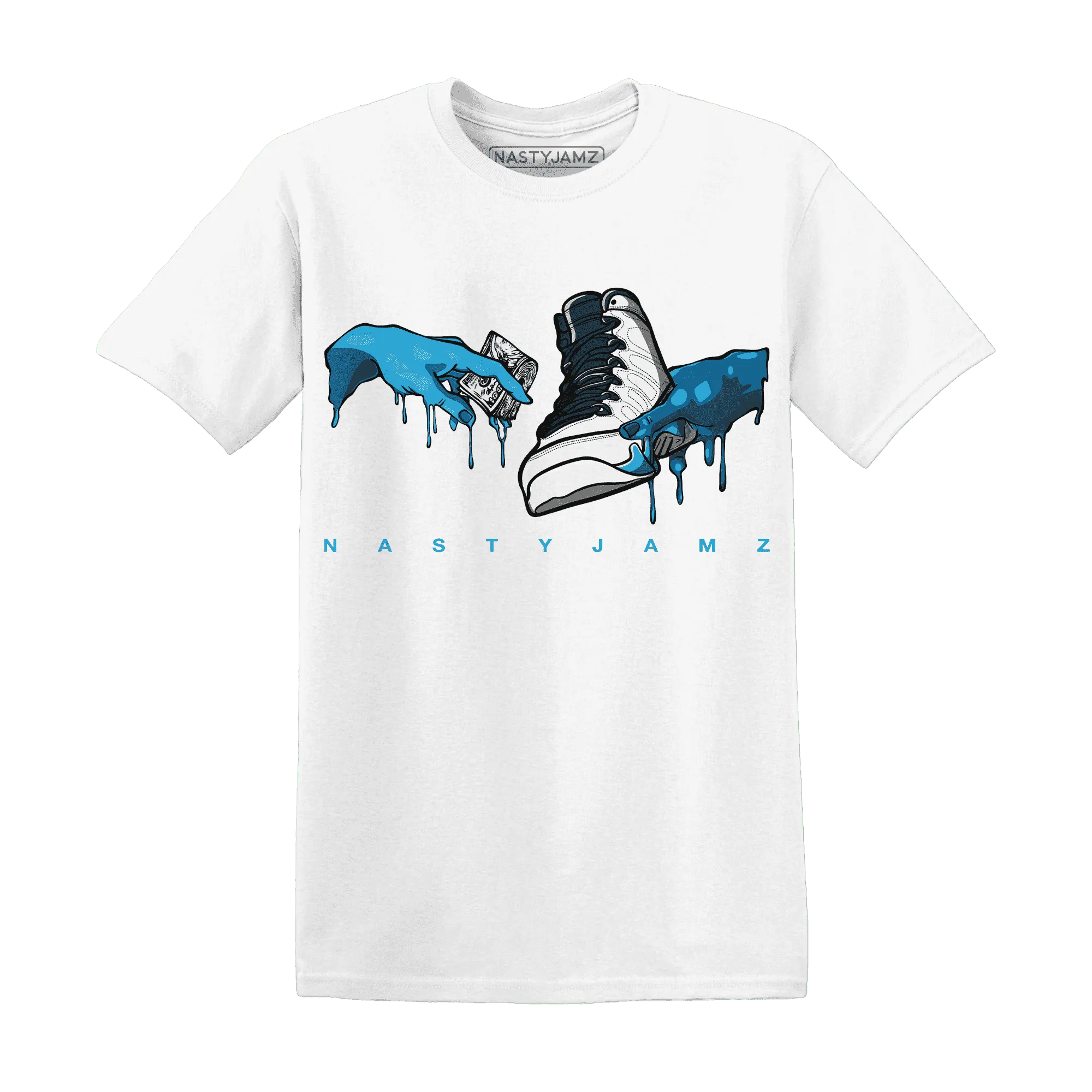 Powder-Blue-9s-T-Shirt-Match-Take-My-Money-Sneaker