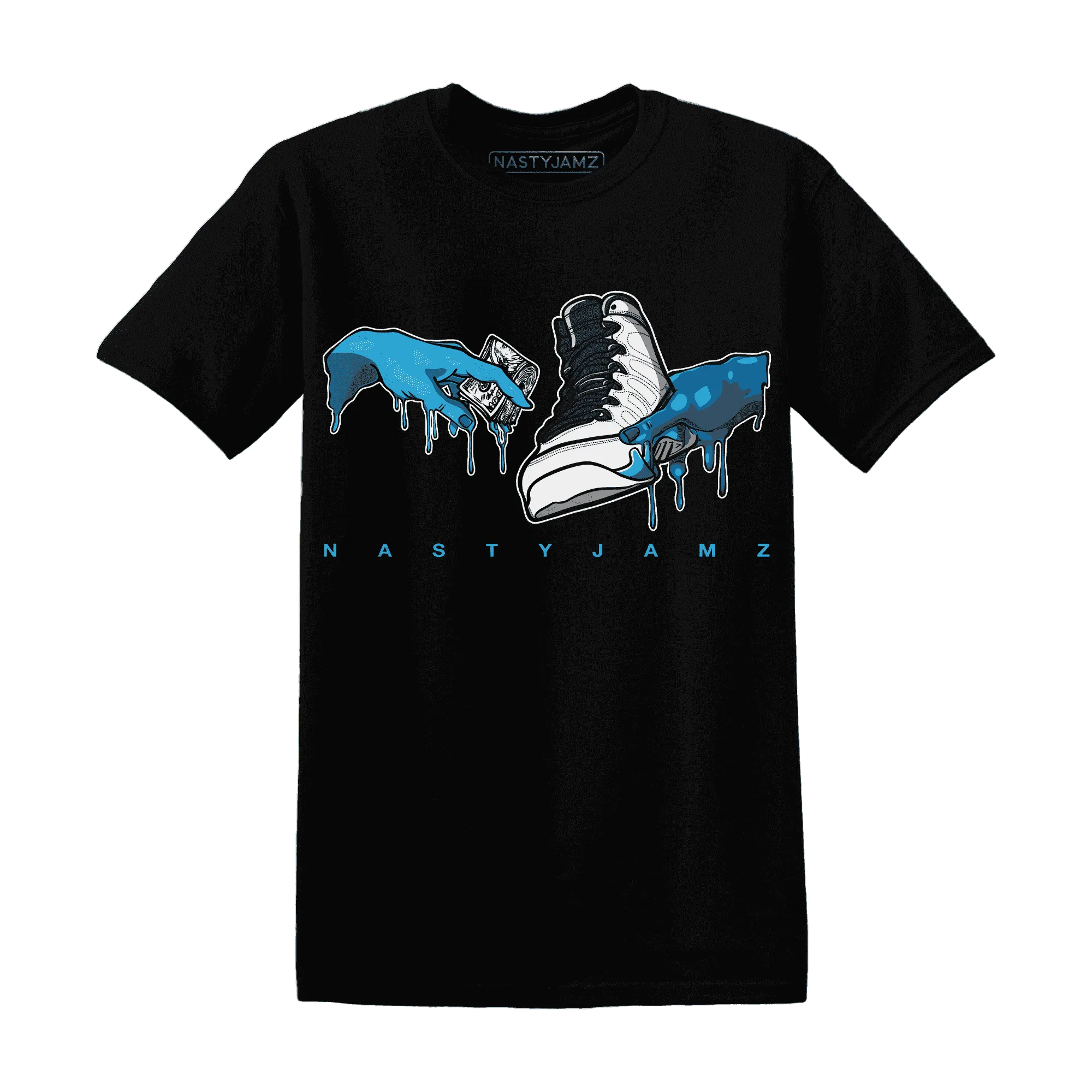 Powder-Blue-9s-T-Shirt-Match-Take-My-Money-Sneaker