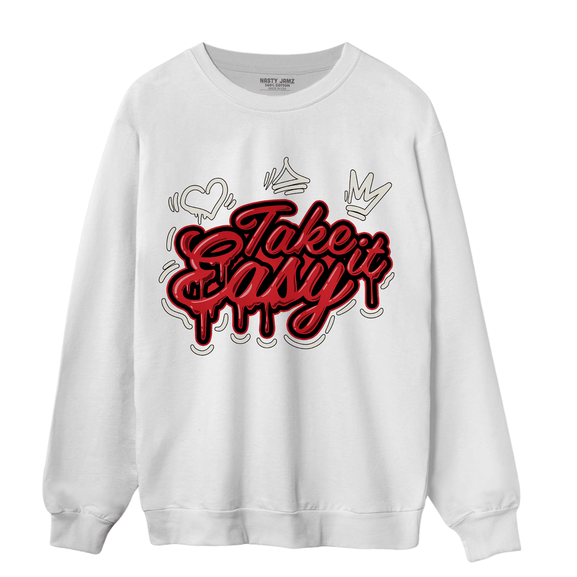 Low OG Trophy Room 1s Sweatshirt Match Take It Easy - NastyJamz