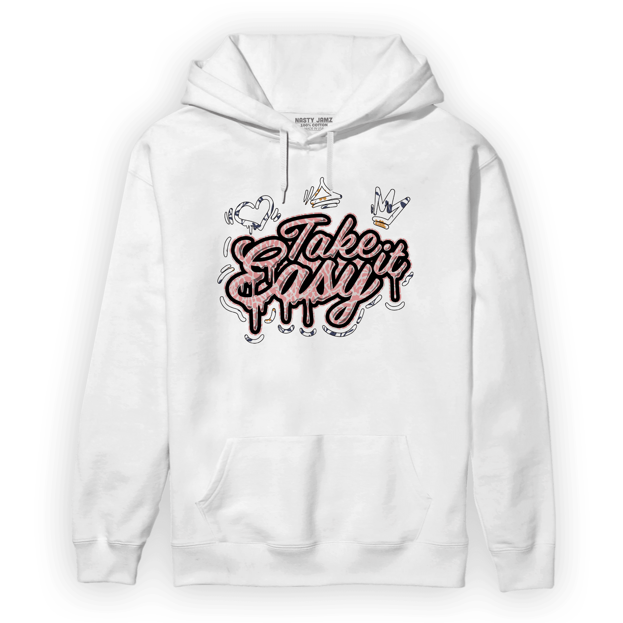 Red Stardust 3s Hoodie Match Take It Easy - NastyJamz