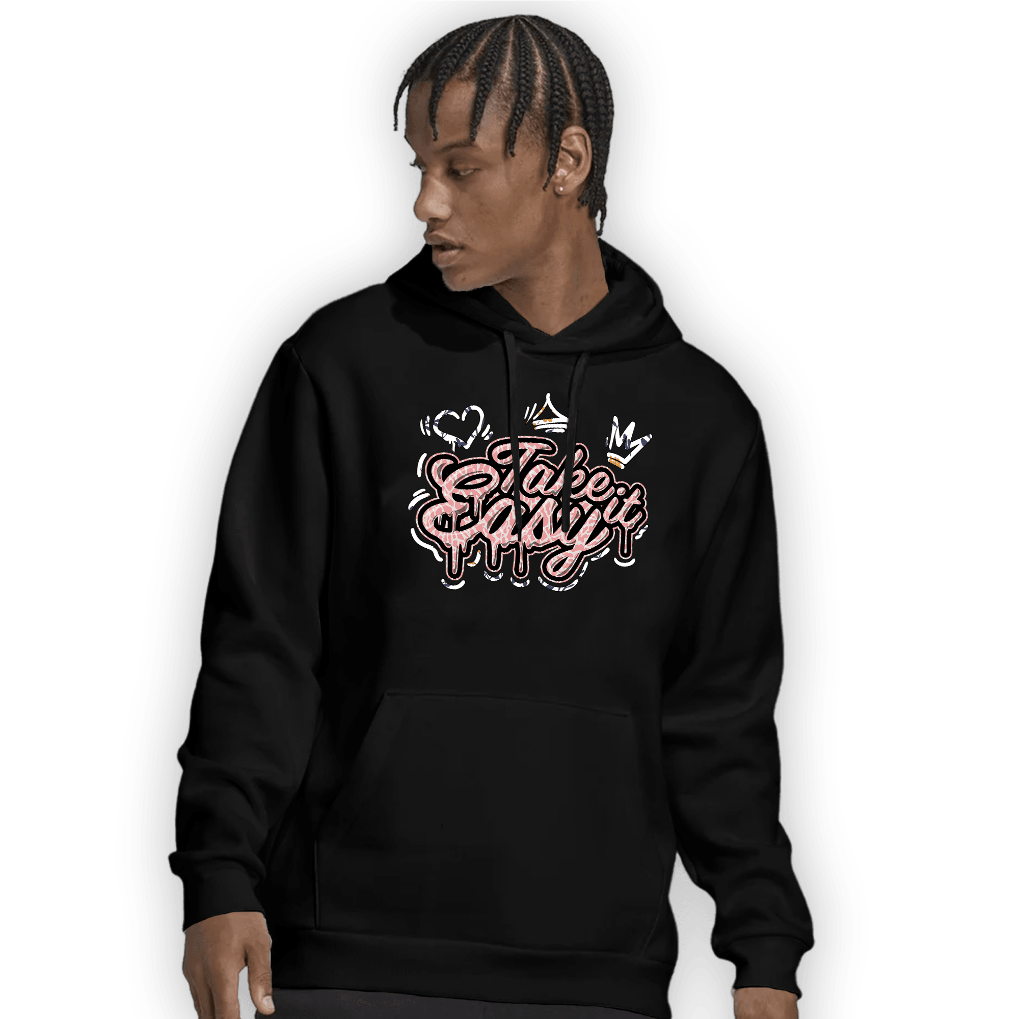 Red Stardust 3s Hoodie Match Take It Easy - NastyJamz