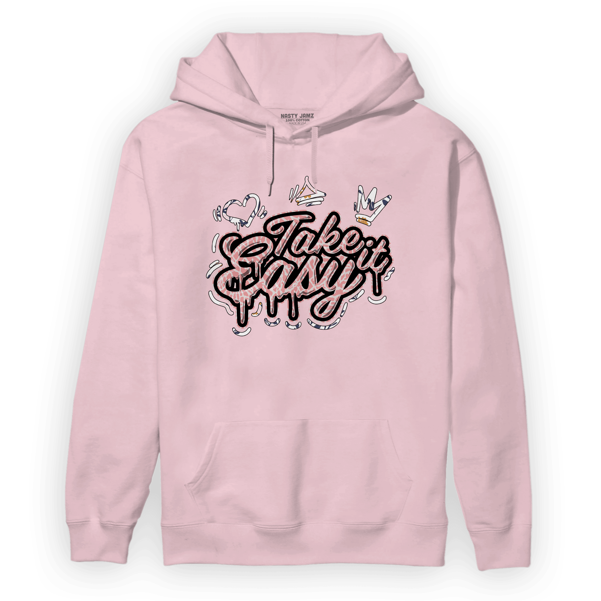 Red Stardust 3s Hoodie Match Take It Easy - NastyJamz