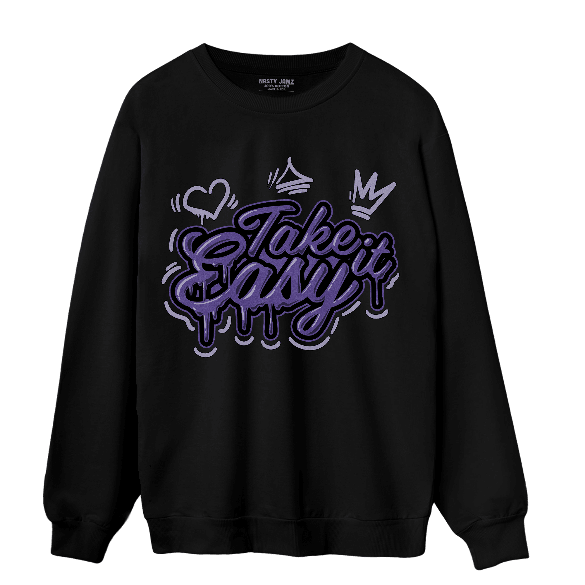 Dunk Low Plum Sweatshirt Match Take It Easy - NastyJamz