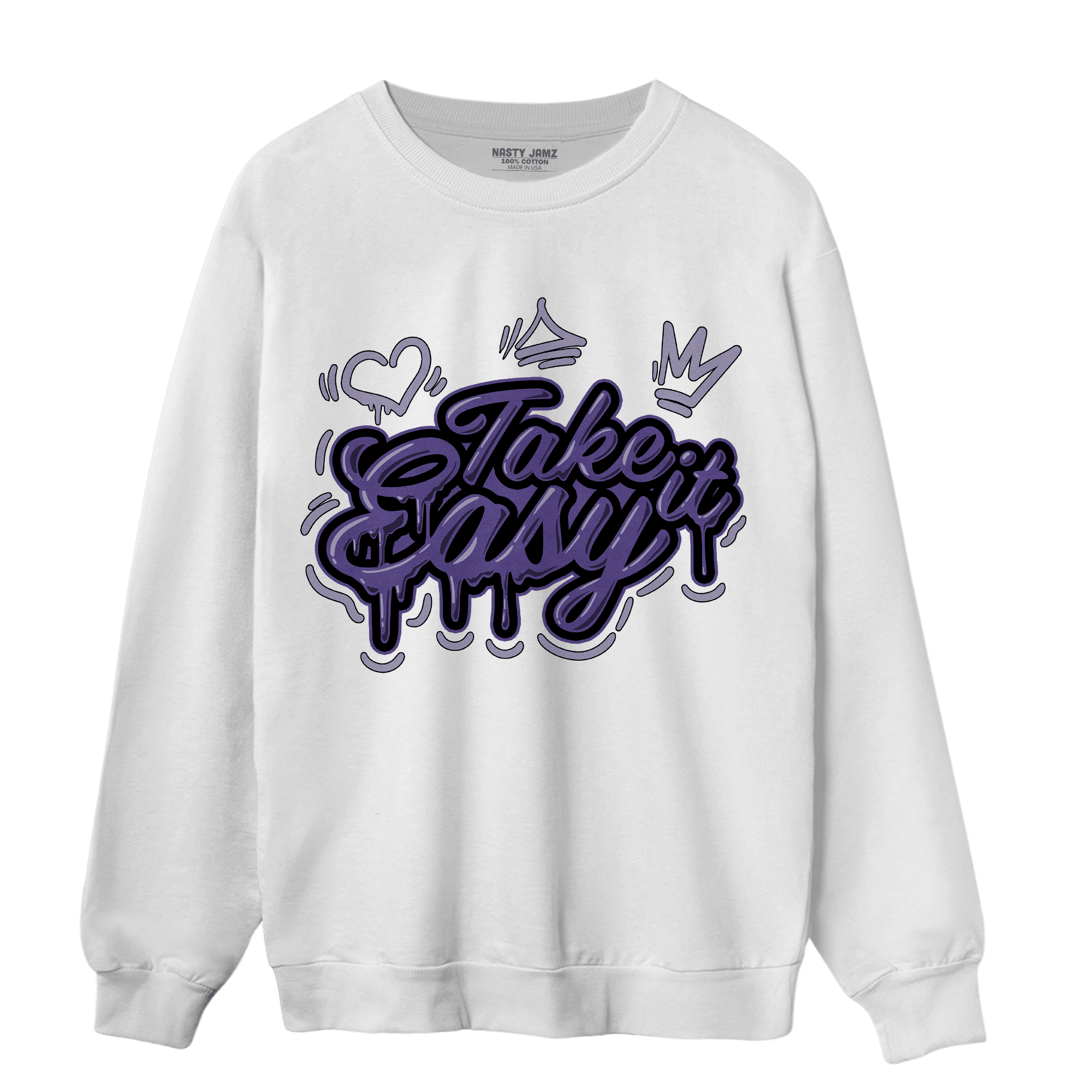 Dunk Low Plum Sweatshirt Match Take It Easy - NastyJamz
