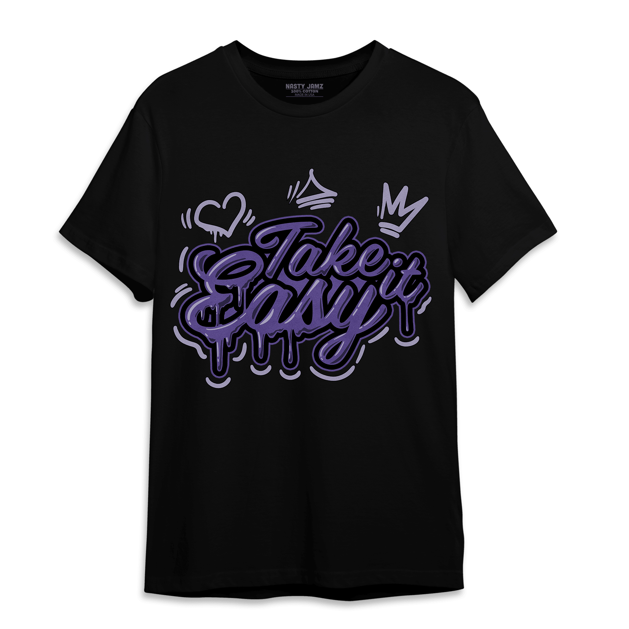 Dunk Low Plum T Shirt Match Take It Easy - NastyJamz