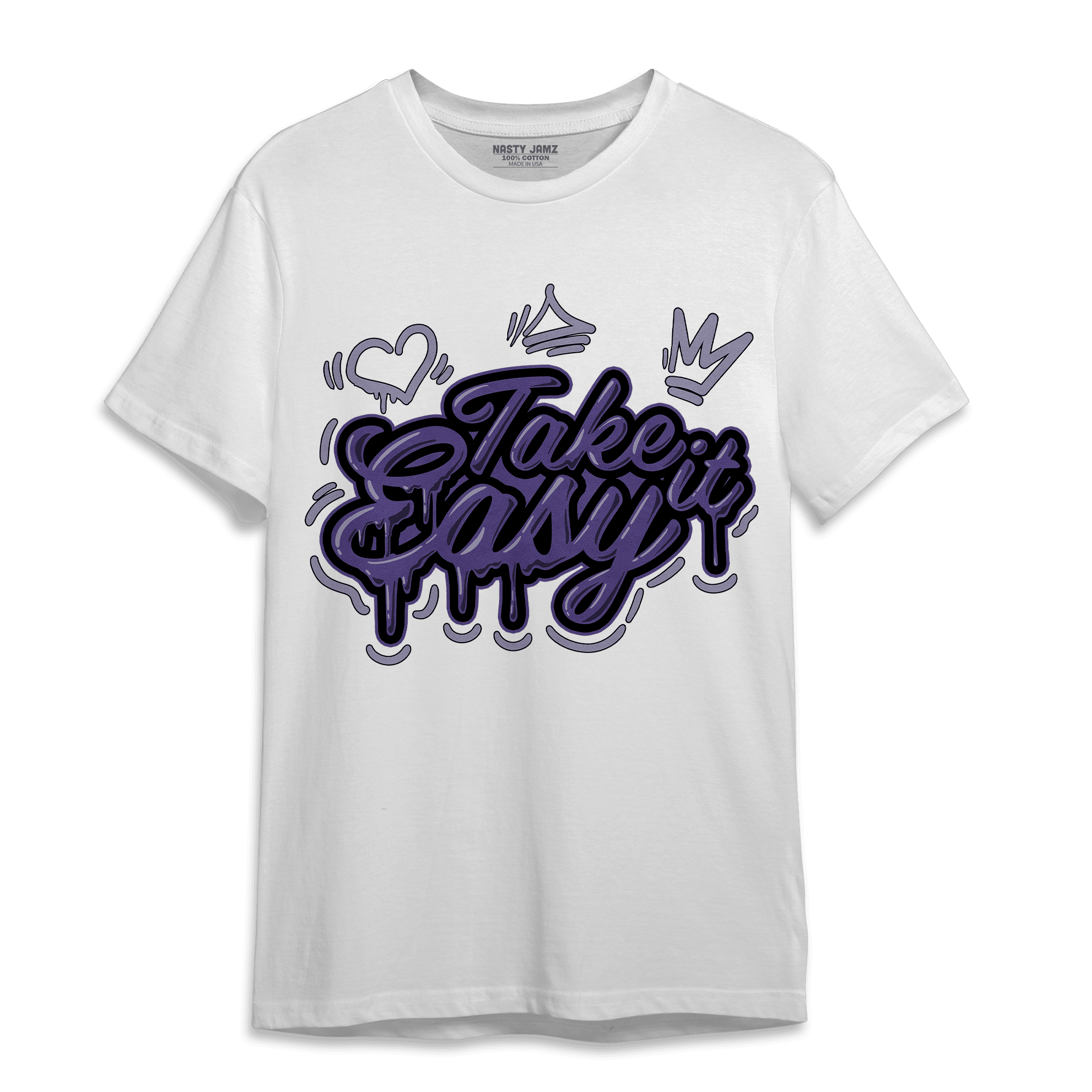 Dunk Low Plum T Shirt Match Take It Easy - NastyJamz