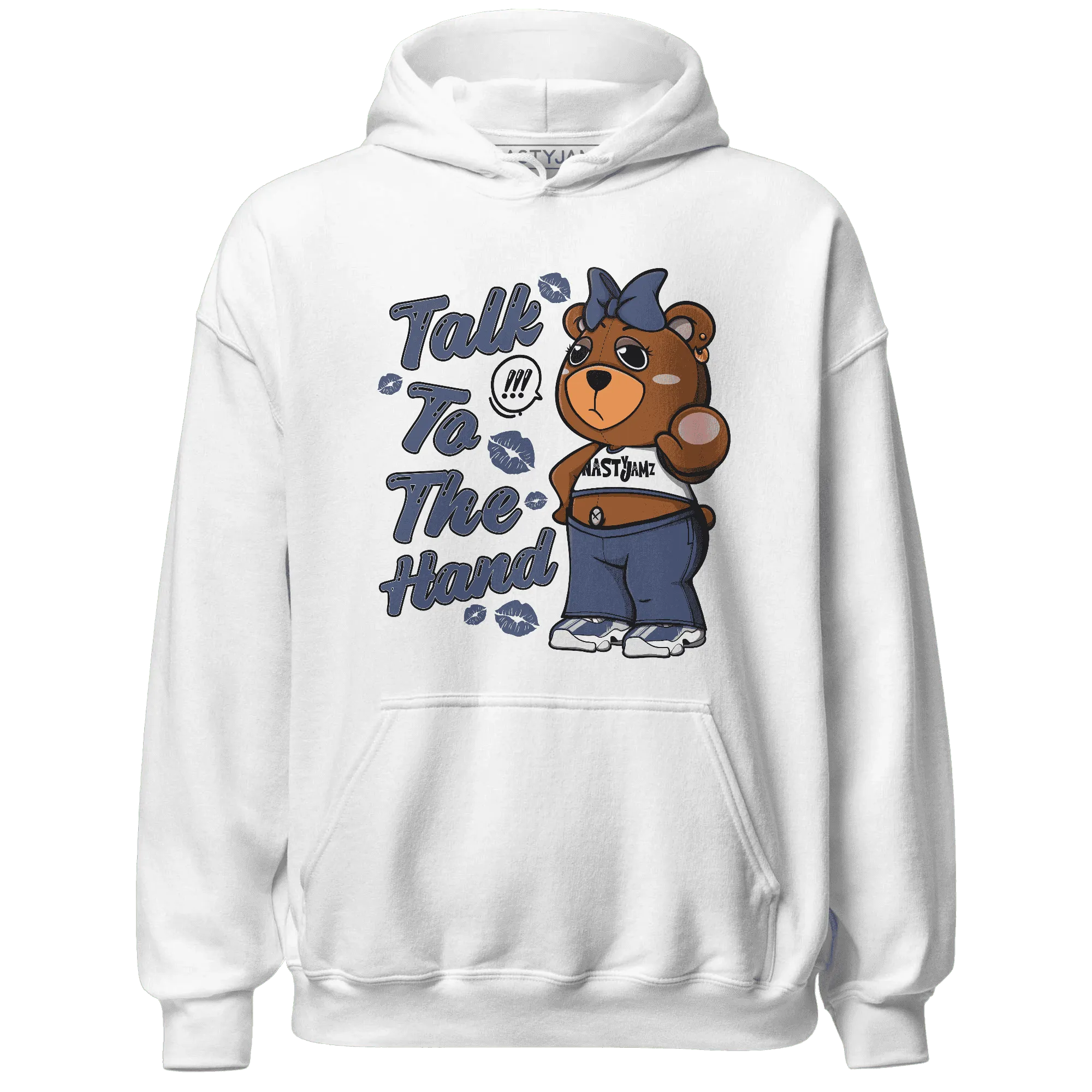 Low-Diffused-Blue-11s-Hoodie-Match-Talk-To-The-Hand-BERNIE