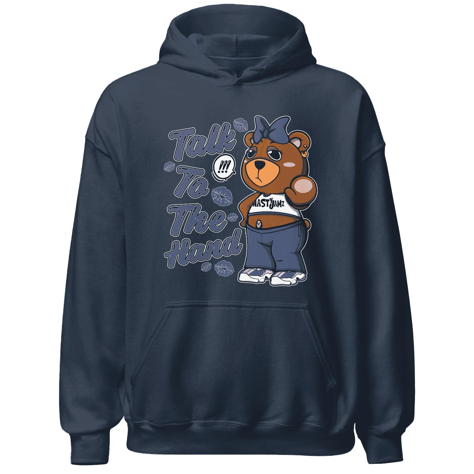 Low-Diffused-Blue-11s-Hoodie-Match-Talk-To-The-Hand-BERNIE