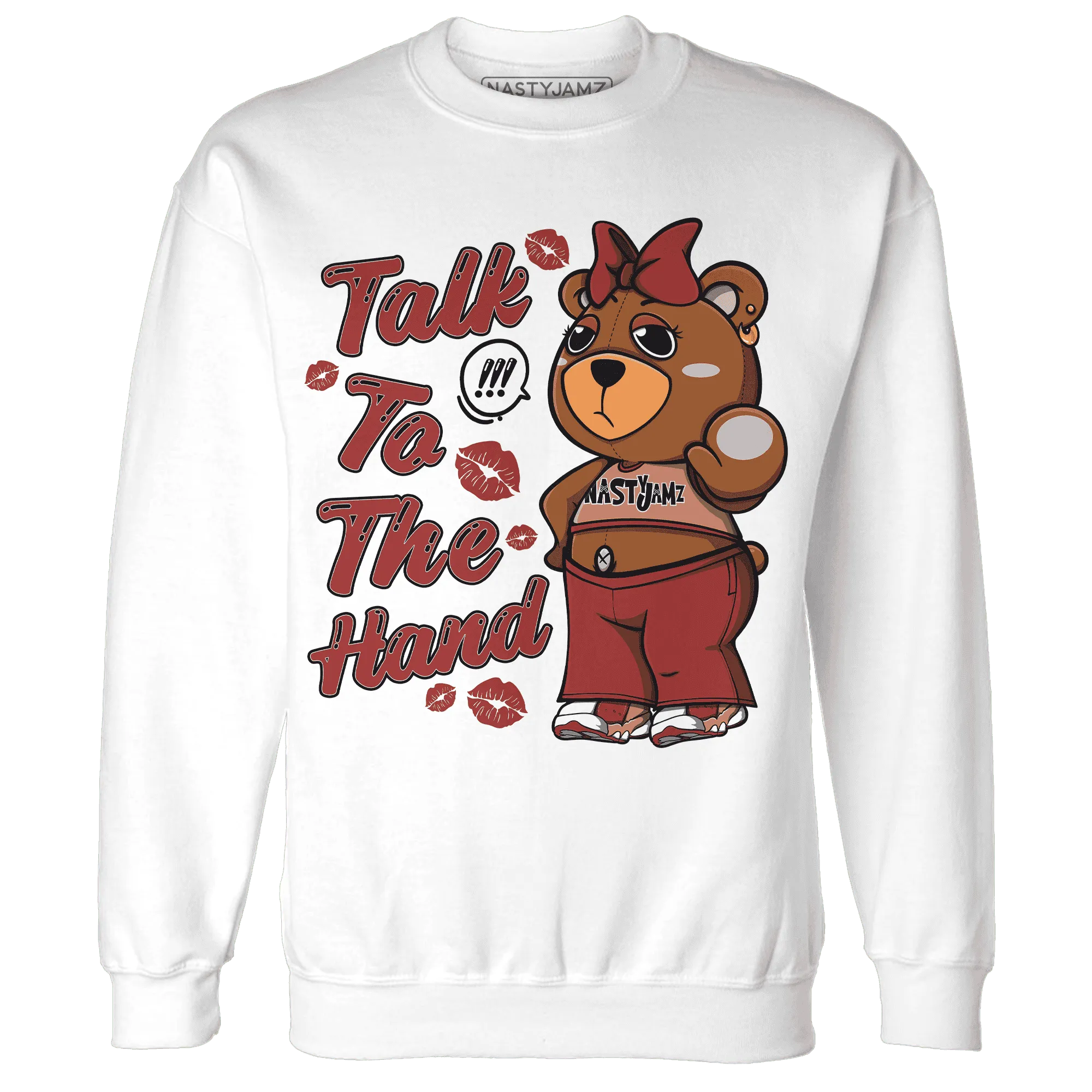 Dune-Red-13s-Sweatshirt-Match-Talk-To-The-Hand-BERNIE