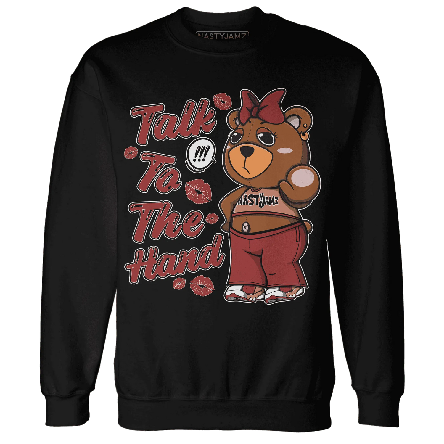 Dune-Red-13s-Sweatshirt-Match-Talk-To-The-Hand-BERNIE