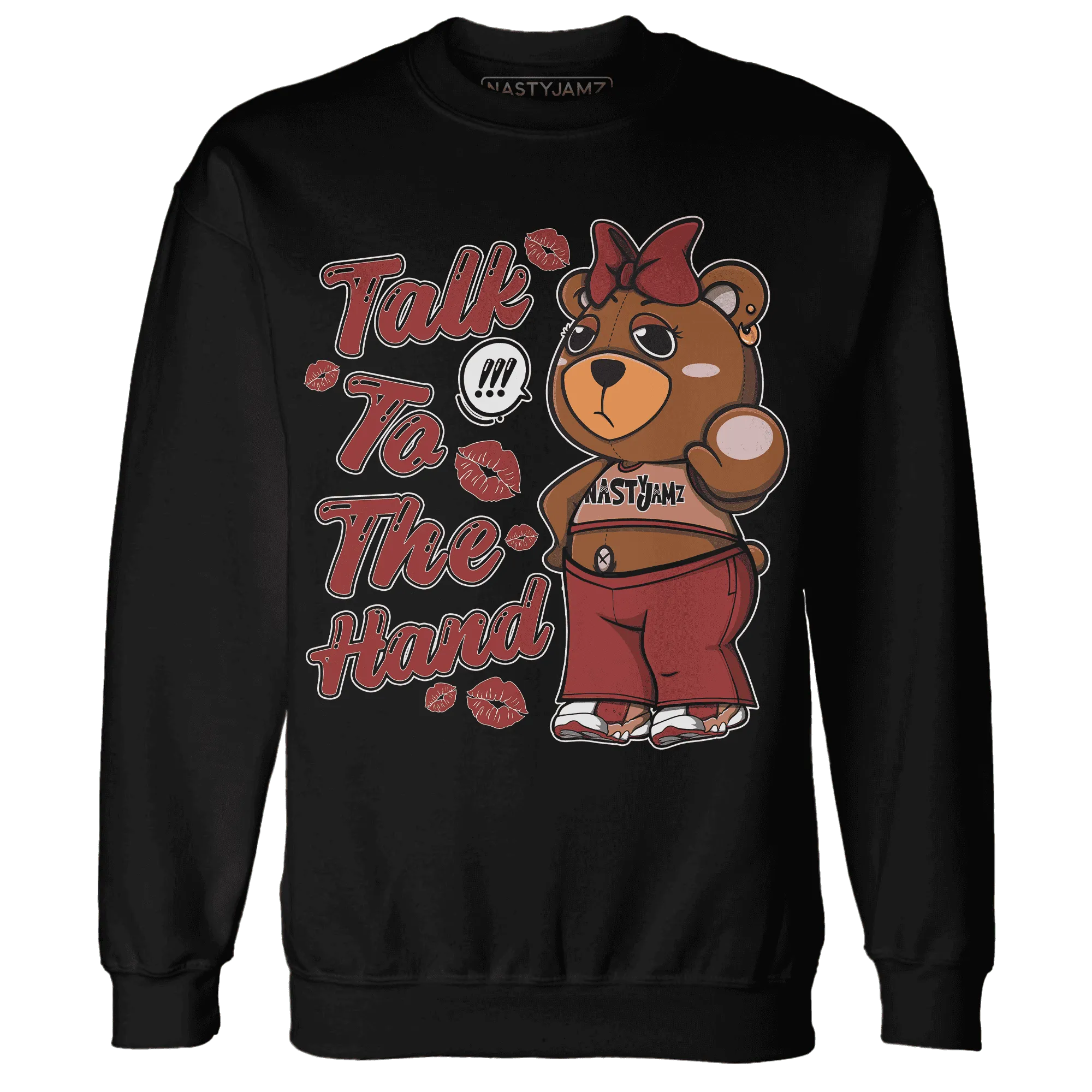 Dune-Red-13s-Sweatshirt-Match-Talk-To-The-Hand-BERNIE