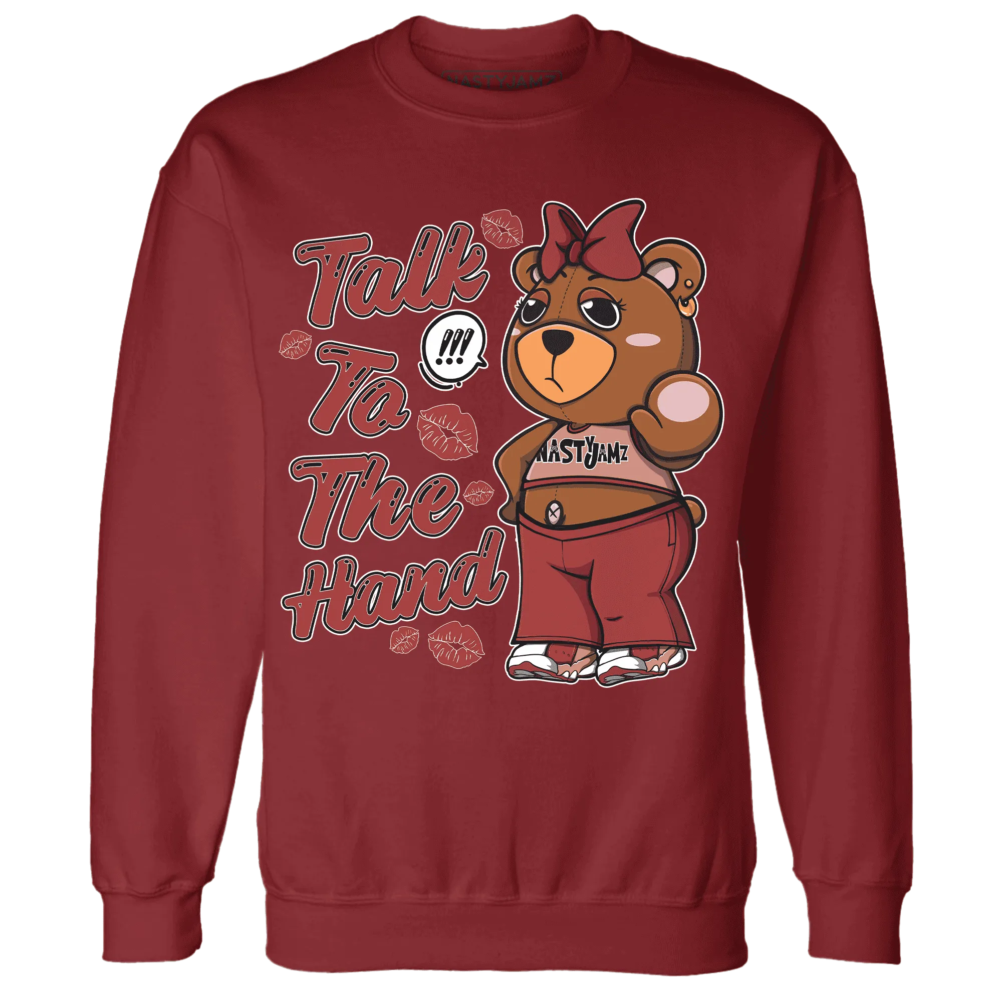Dune-Red-13s-Sweatshirt-Match-Talk-To-The-Hand-BERNIE