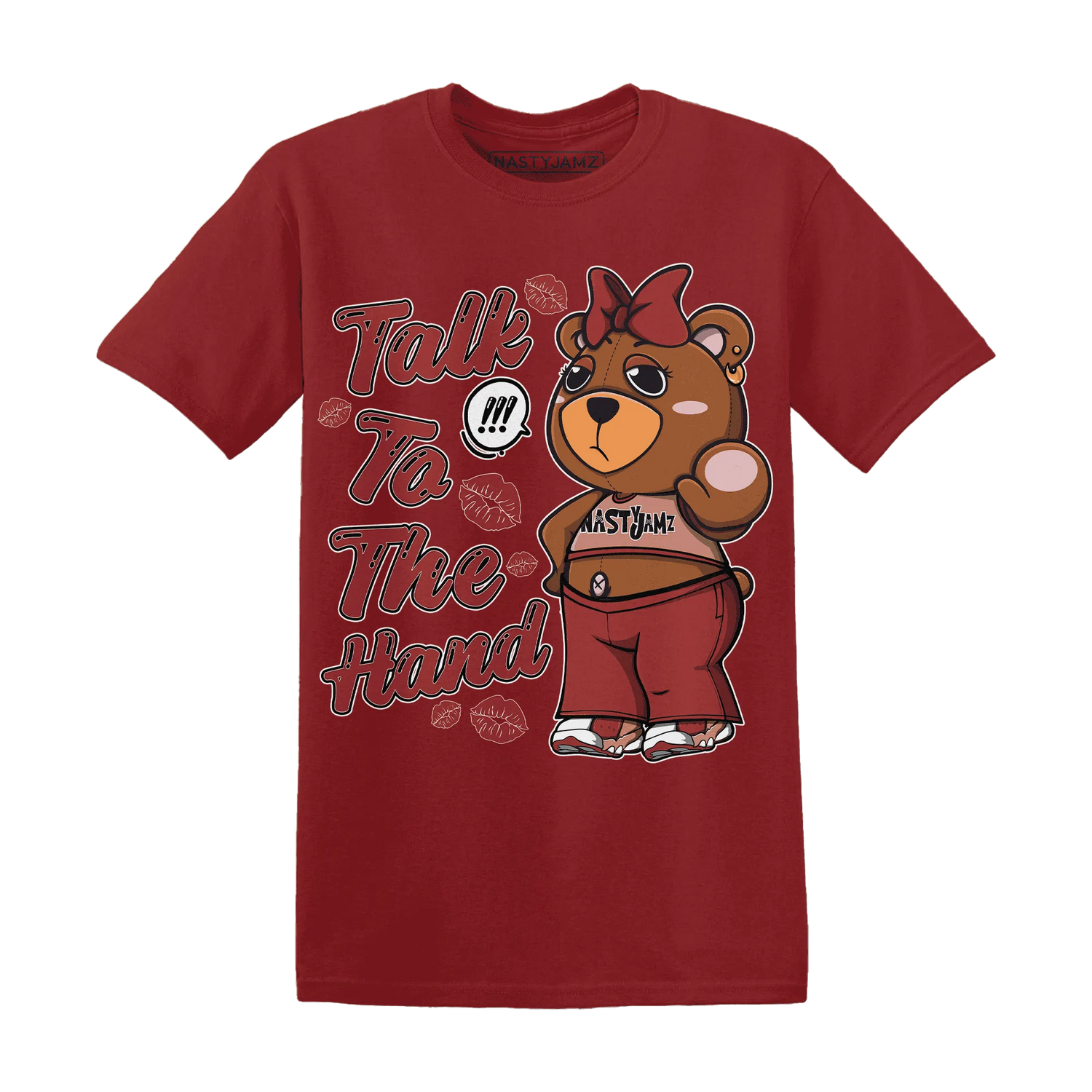 Dune-Red-13s-T-Shirt-Match-Talk-To-The-Hand-BERNIE