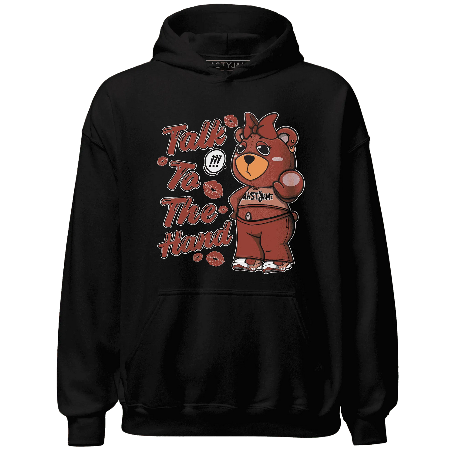 Dune-Red-13s-Hoodie-Match-Talk-To-The-Hand-BERNIE