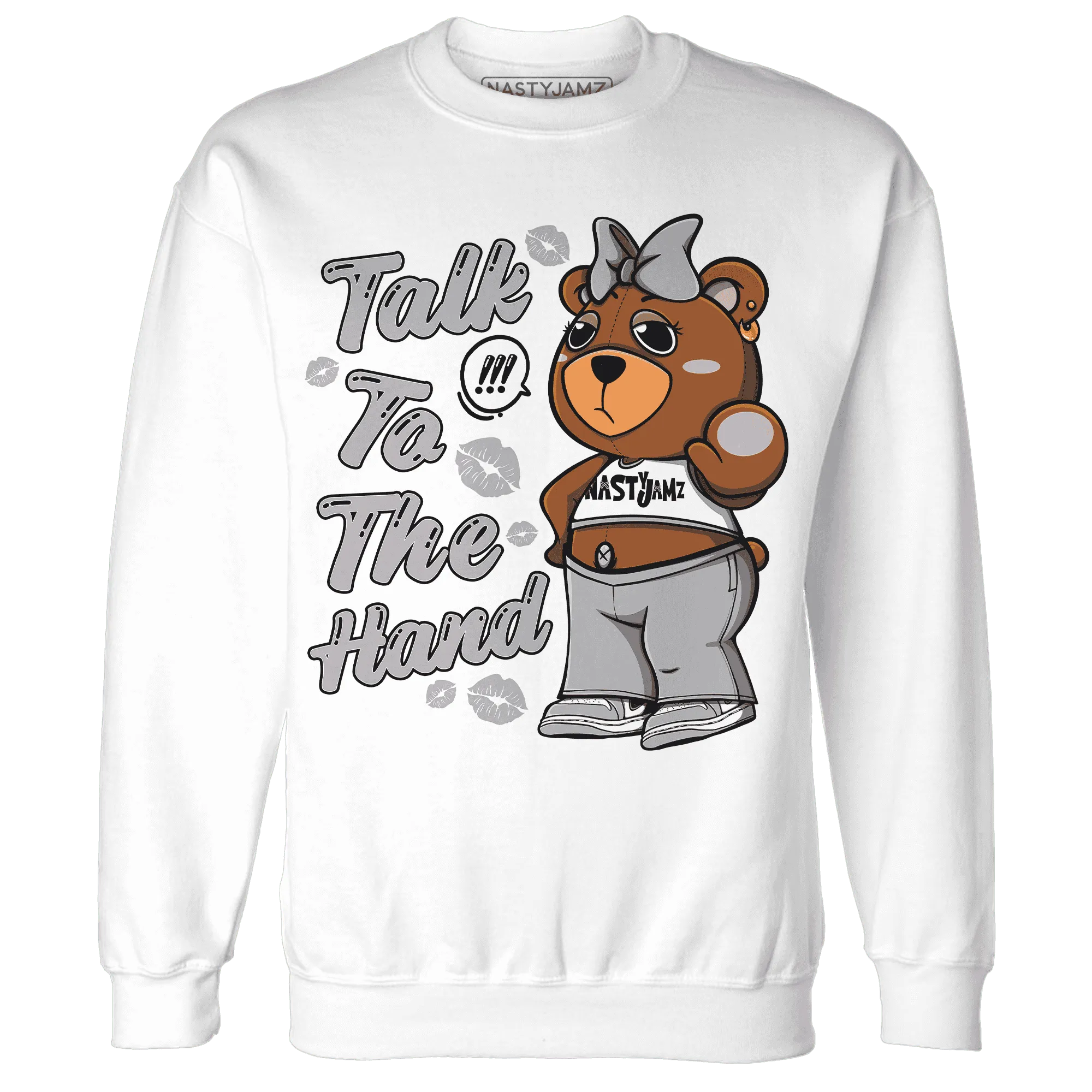Wolf-Grey-1s-Sweatshirt-Match-Talk-To-The-Hand-BERNIE