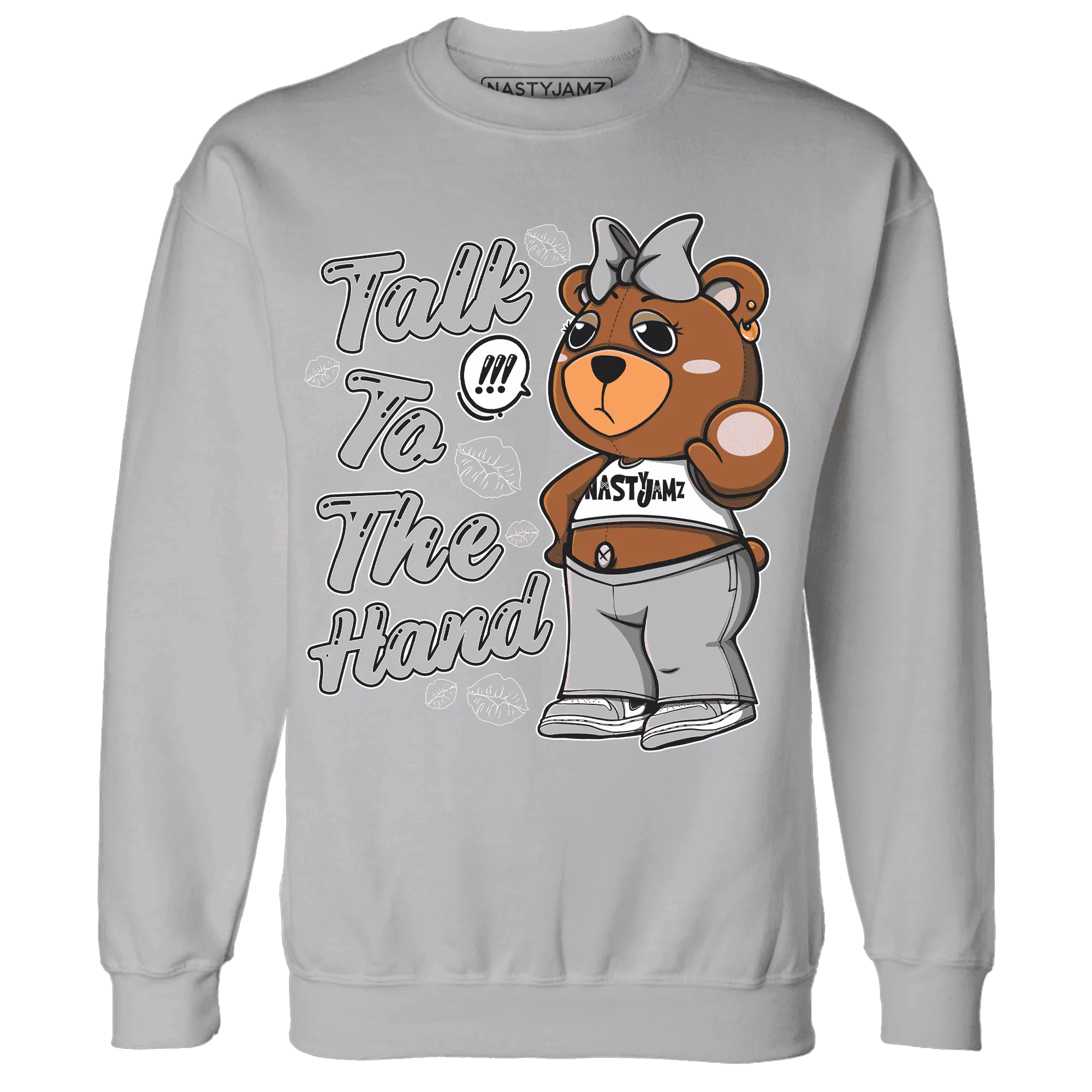 Wolf-Grey-1s-Sweatshirt-Match-Talk-To-The-Hand-BERNIE