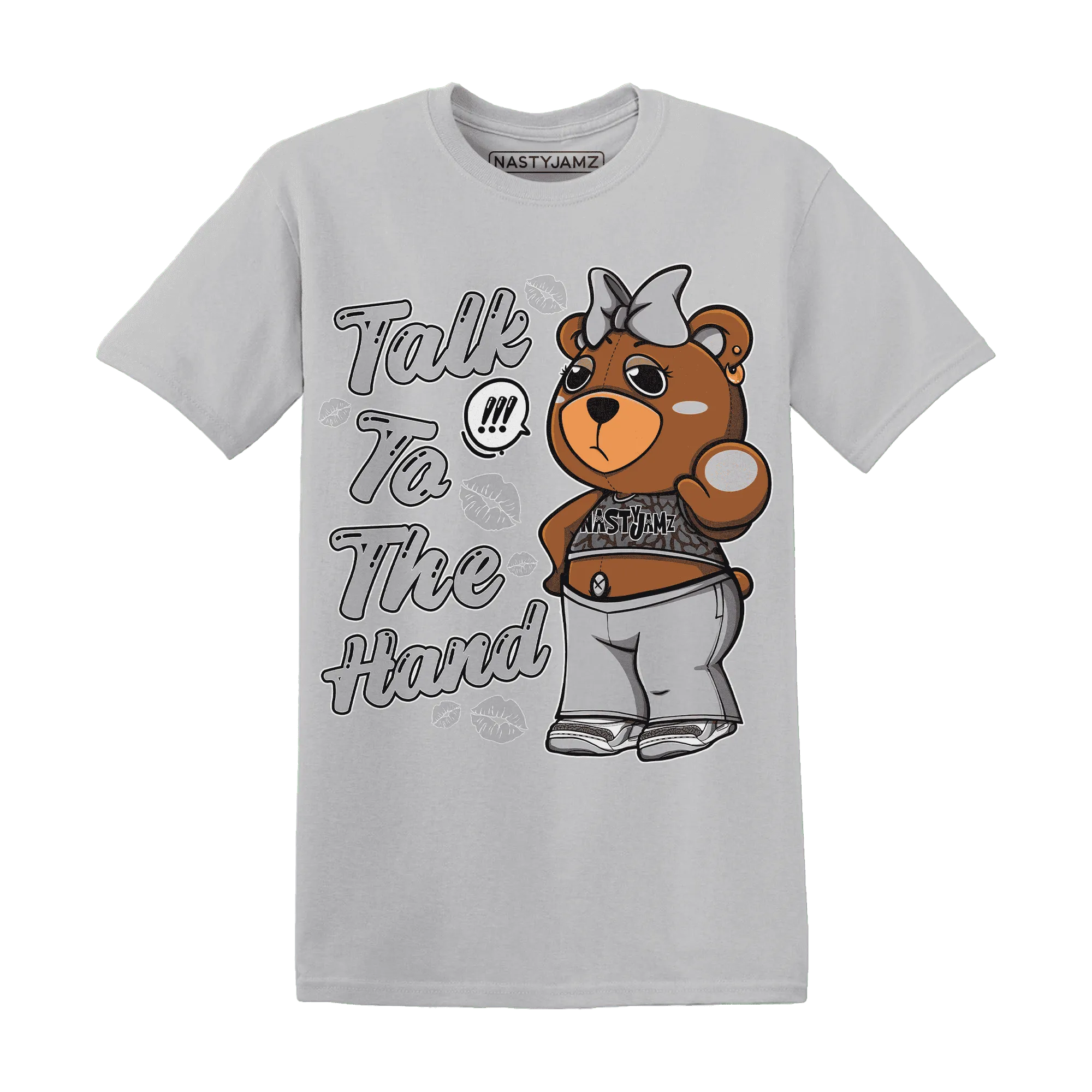 Cement-Grey-3s-T-Shirt-Match-Talk-To-The-Hand-BERNIE