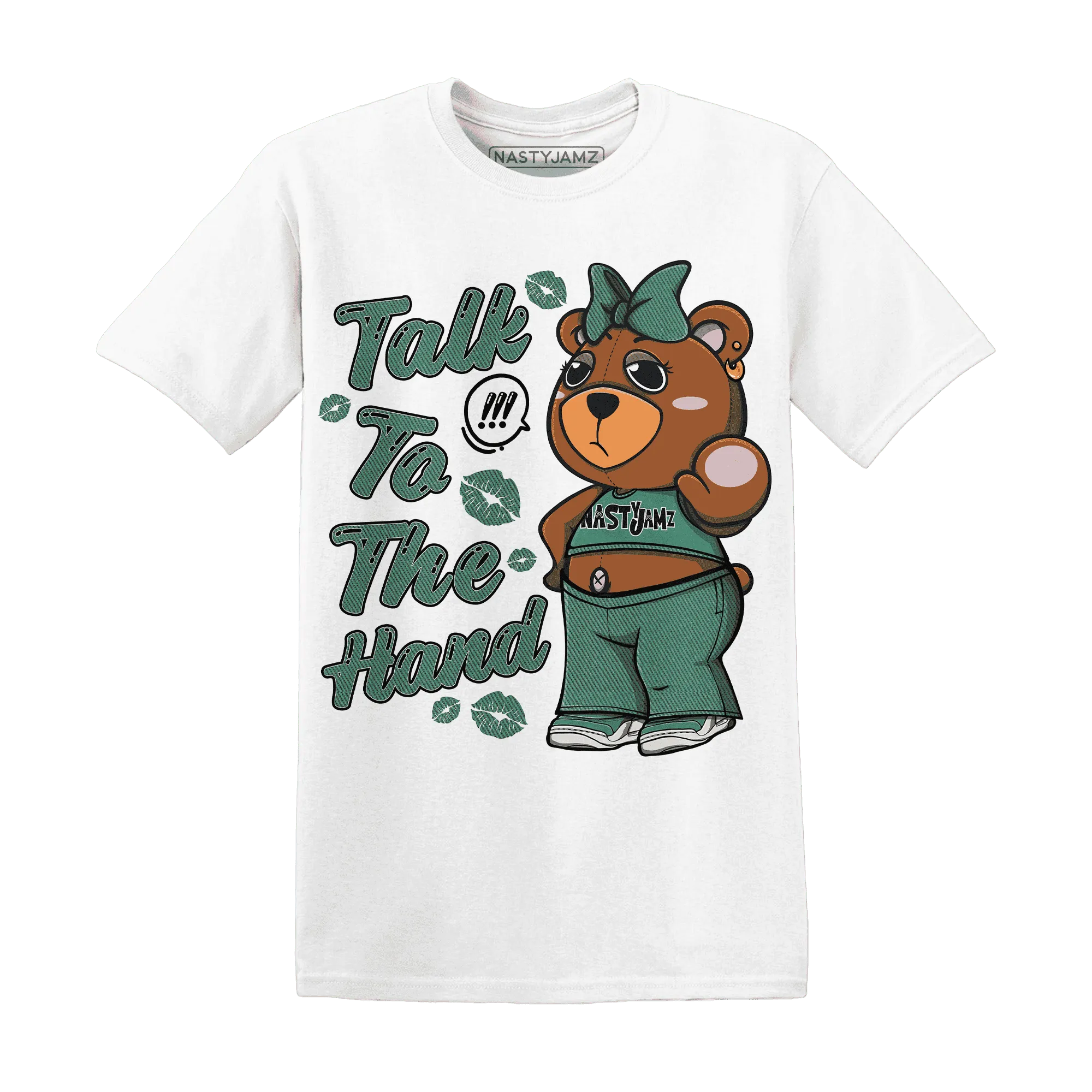 Nina-CN-Abney-3s-T-Shirt-Match-Talk-To-The-Hand-BERNIE