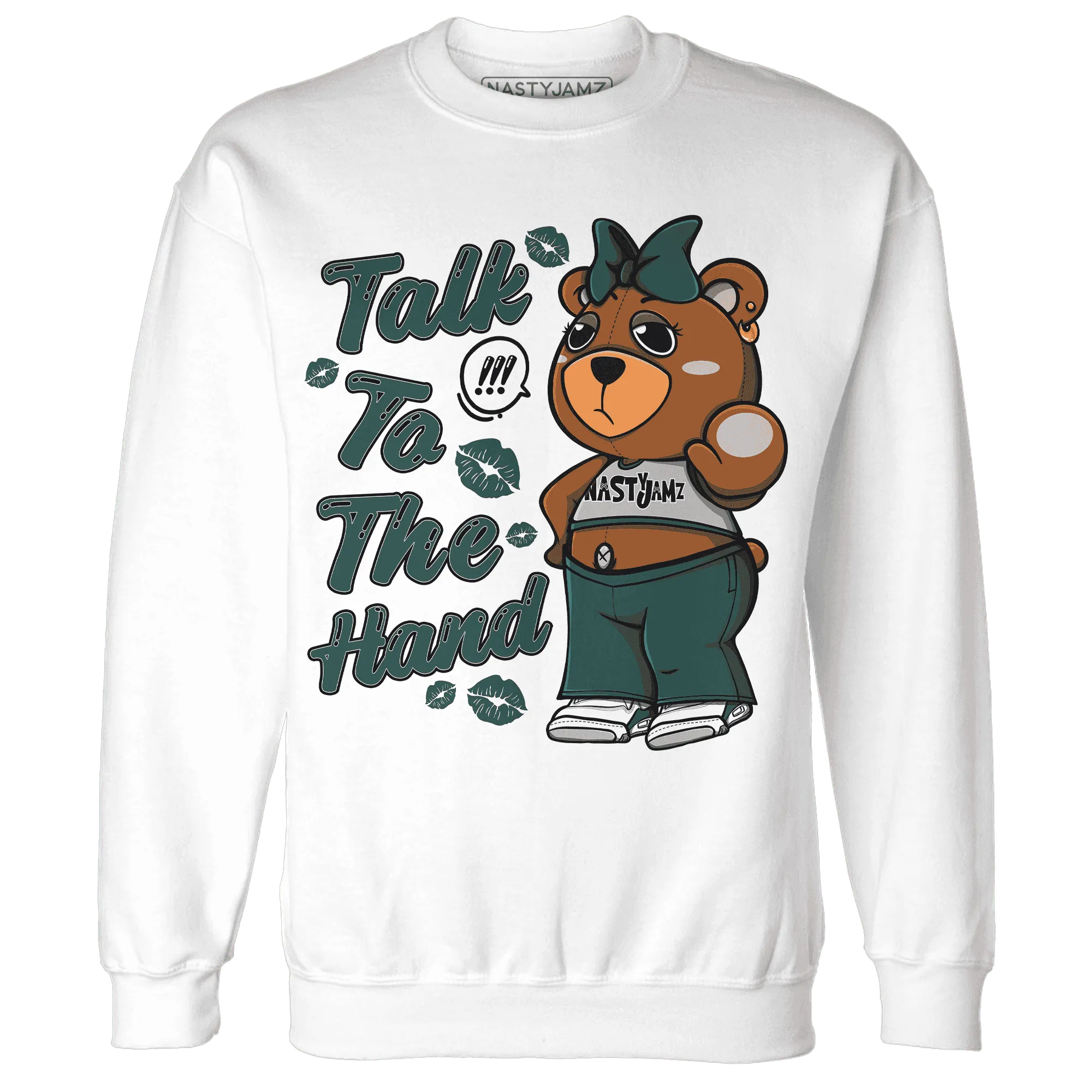 Oxidized-Green-4s-Sweatshirt-Match-Talk-To-The-Hand-BERNIE
