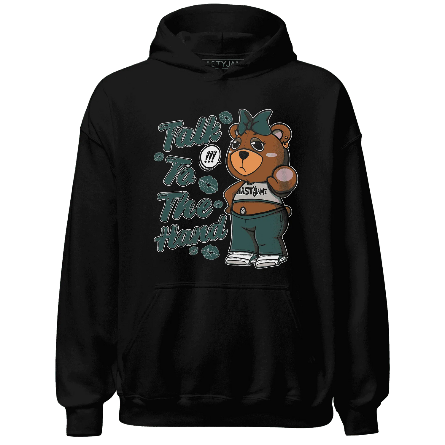 Oxidized-Green-4s-Hoodie-Match-Talk-To-The-Hand-BERNIE