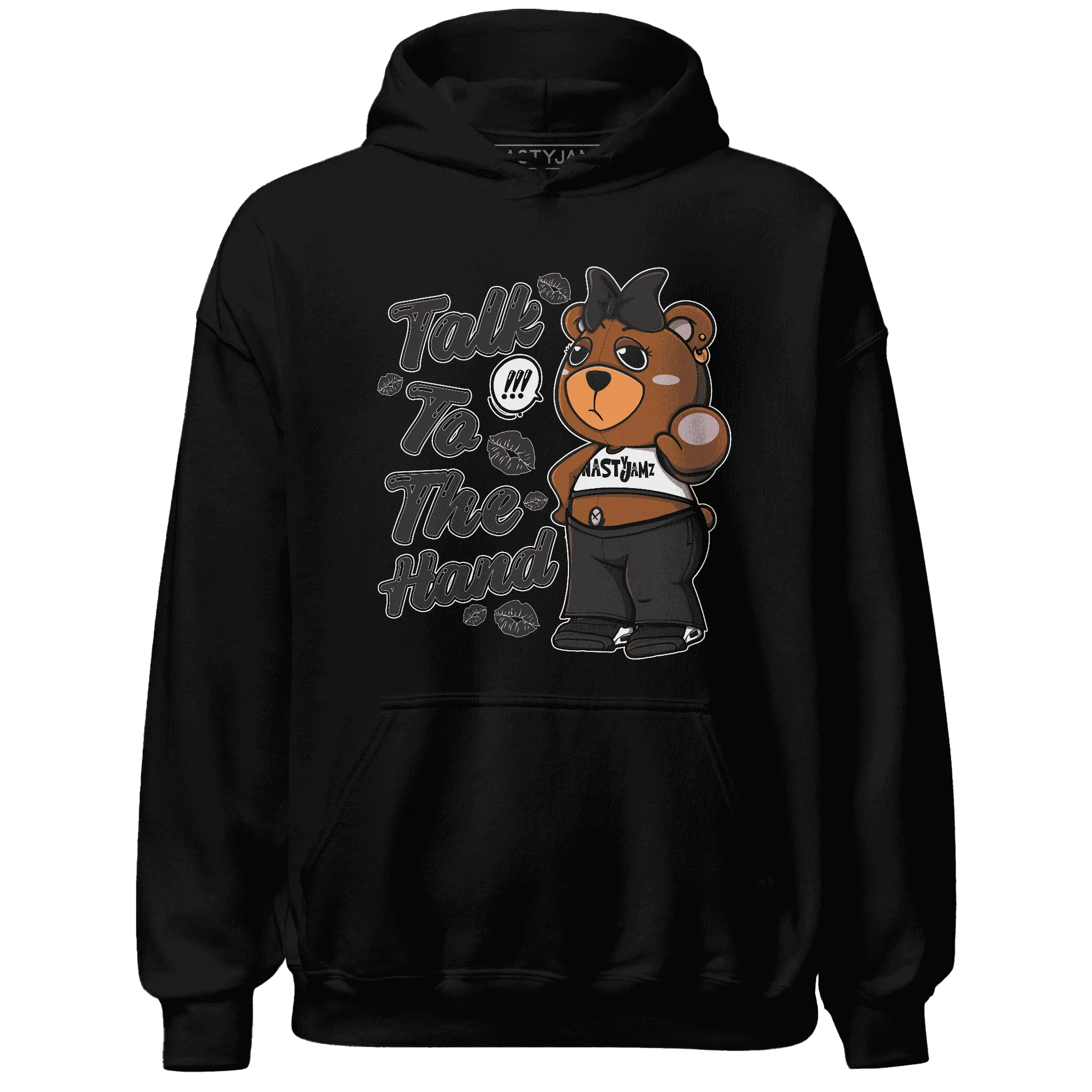 White-Thunder-4s-Hoodie-Match-Talk-To-The-Hand-BERNIE