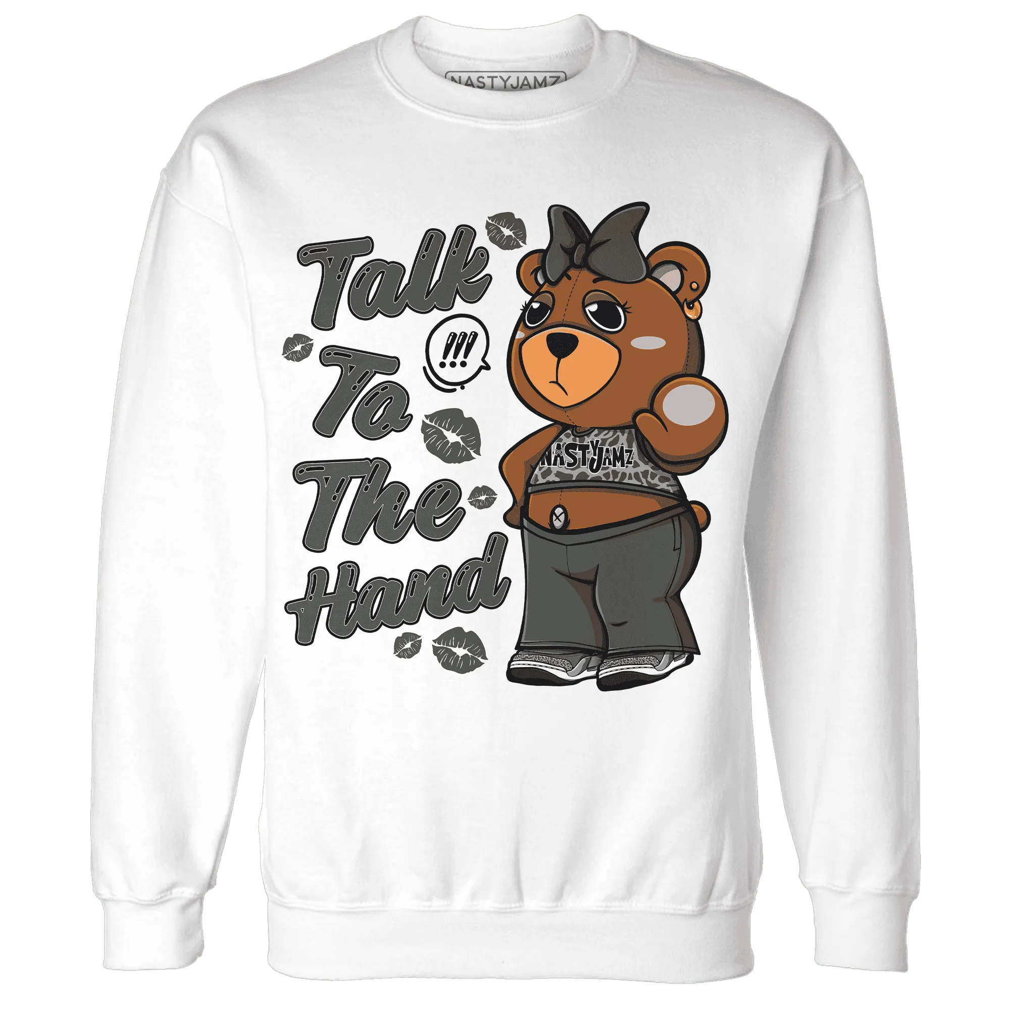 Fear-Pack-3s-Sweatshirt-Match-Talk-To-The-Hand-BERNIE