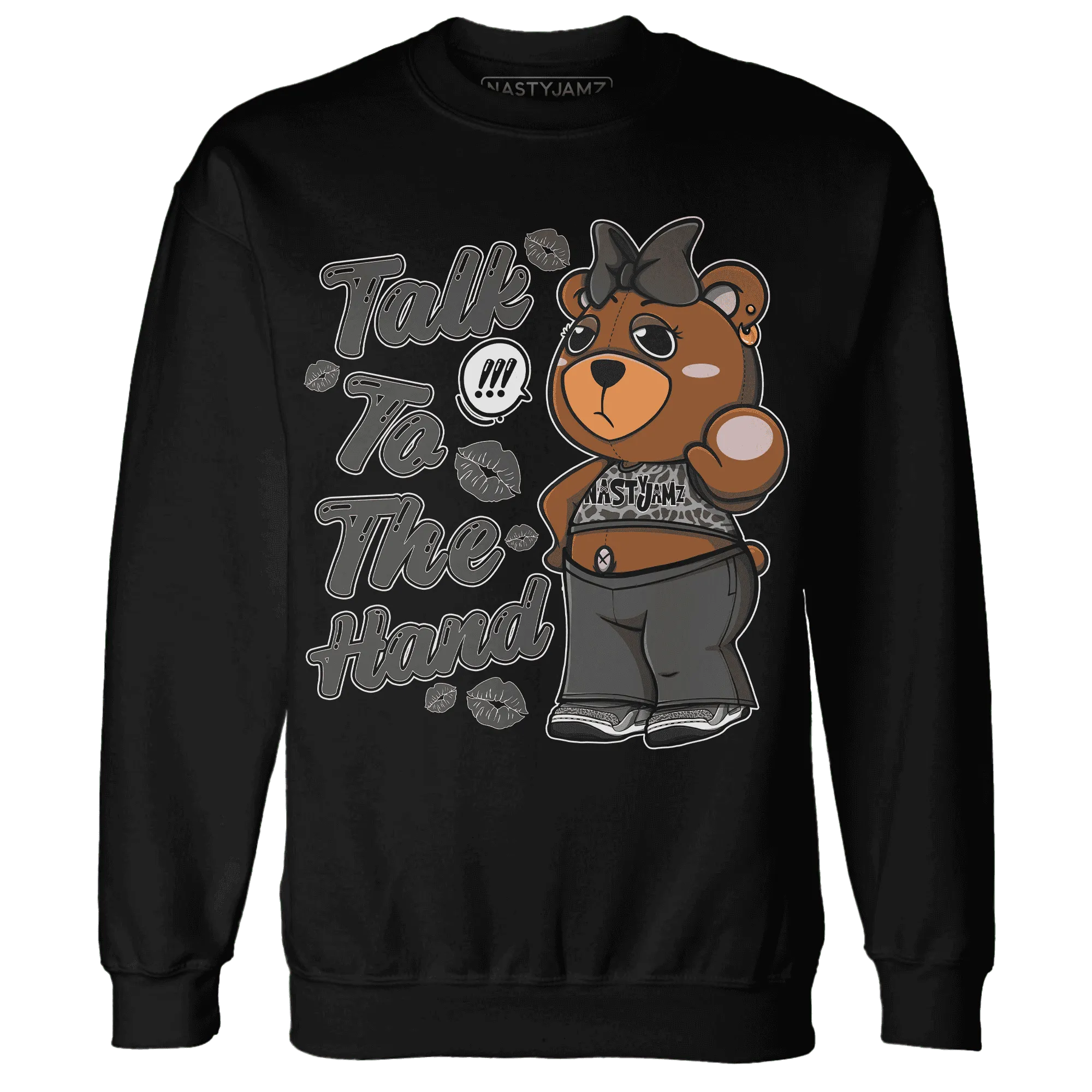 Fear-Pack-3s-Sweatshirt-Match-Talk-To-The-Hand-BERNIE