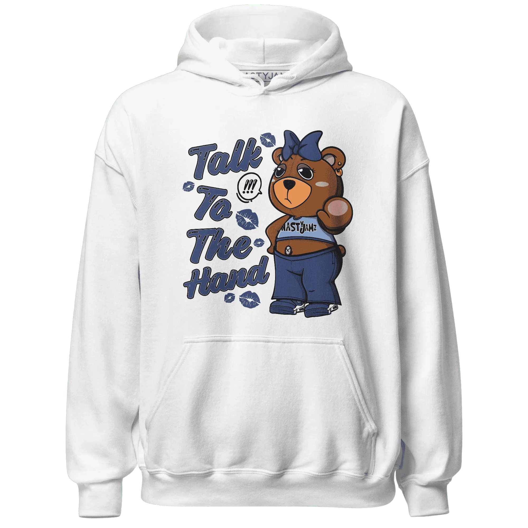 Midnight-Navy-5s-Hoodie-Match-Talk-To-The-Hand-BERNIE