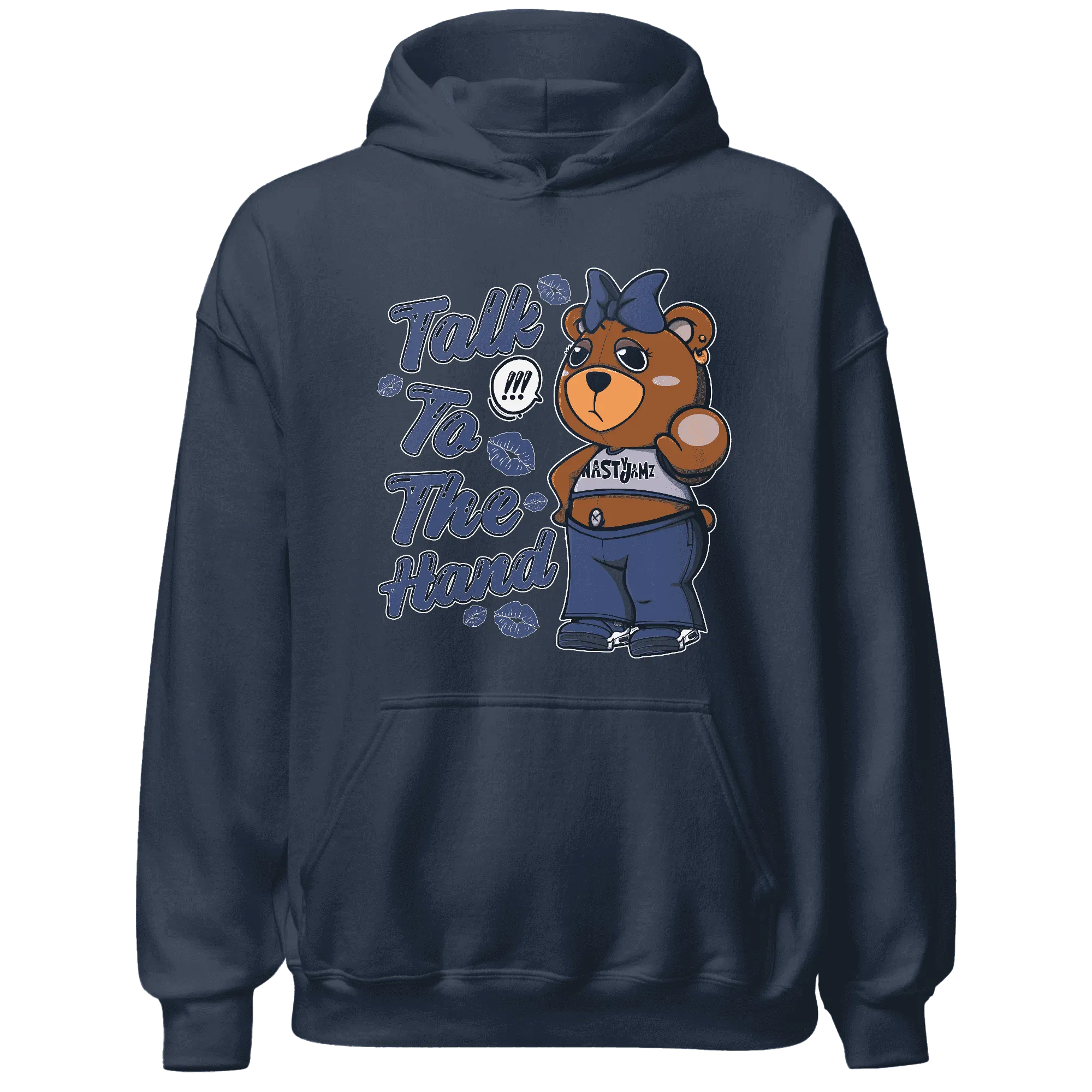Midnight-Navy-5s-Hoodie-Match-Talk-To-The-Hand-BERNIE