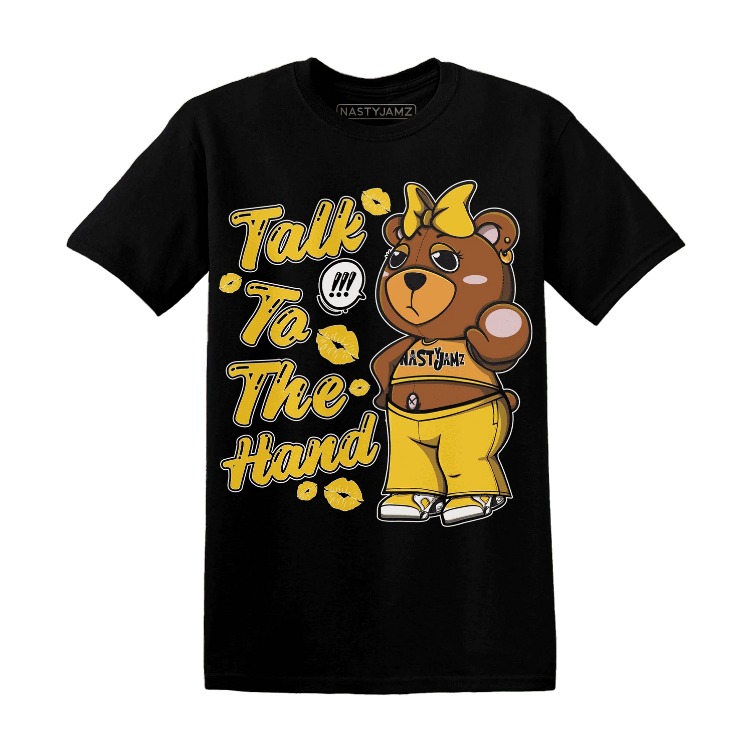 Yellow-Ochre-6s-T-Shirt-Match-Talk-To-The-Hand-BERNIE