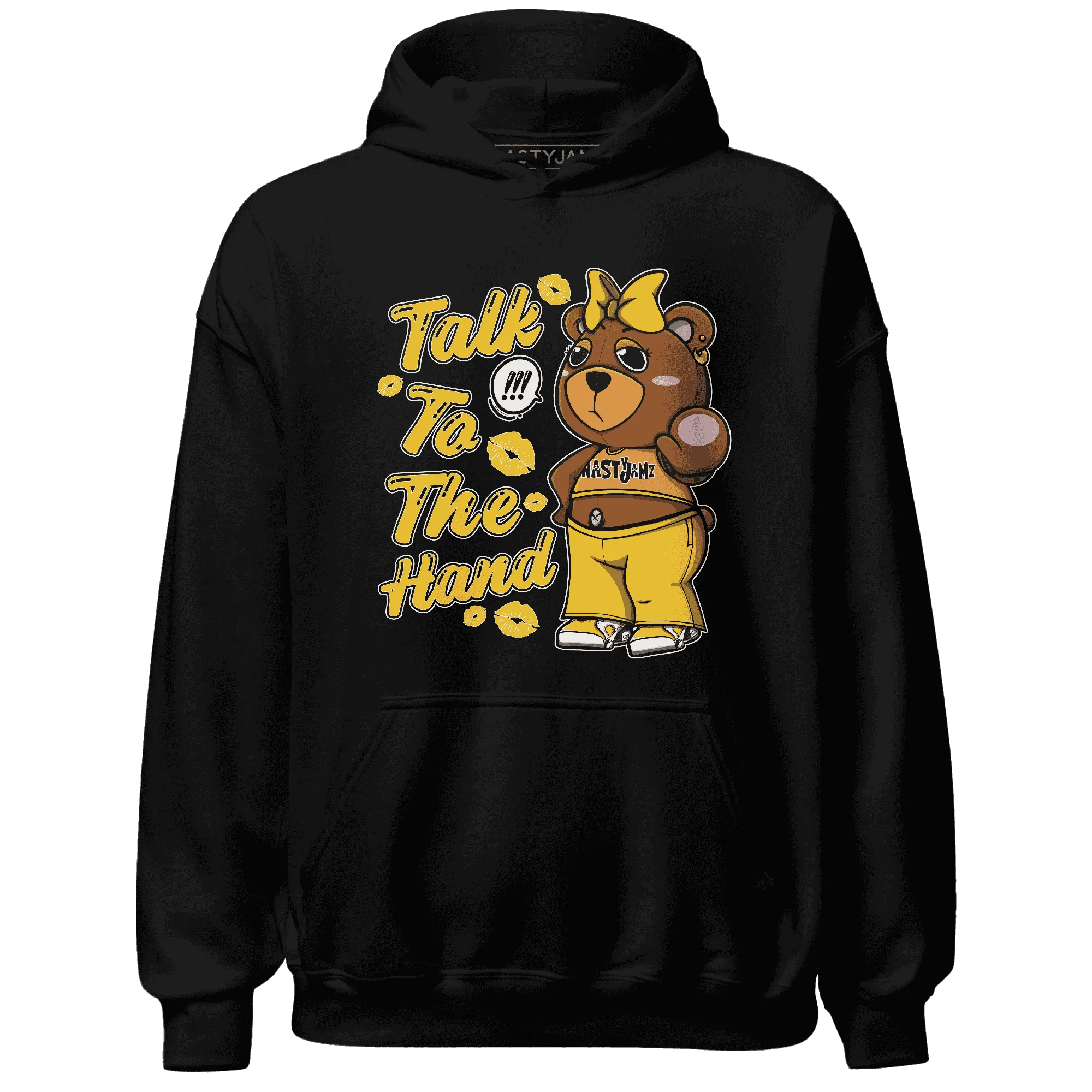 Yellow-Ochre-6s-Hoodie-Match-Talk-To-The-Hand-BERNIE