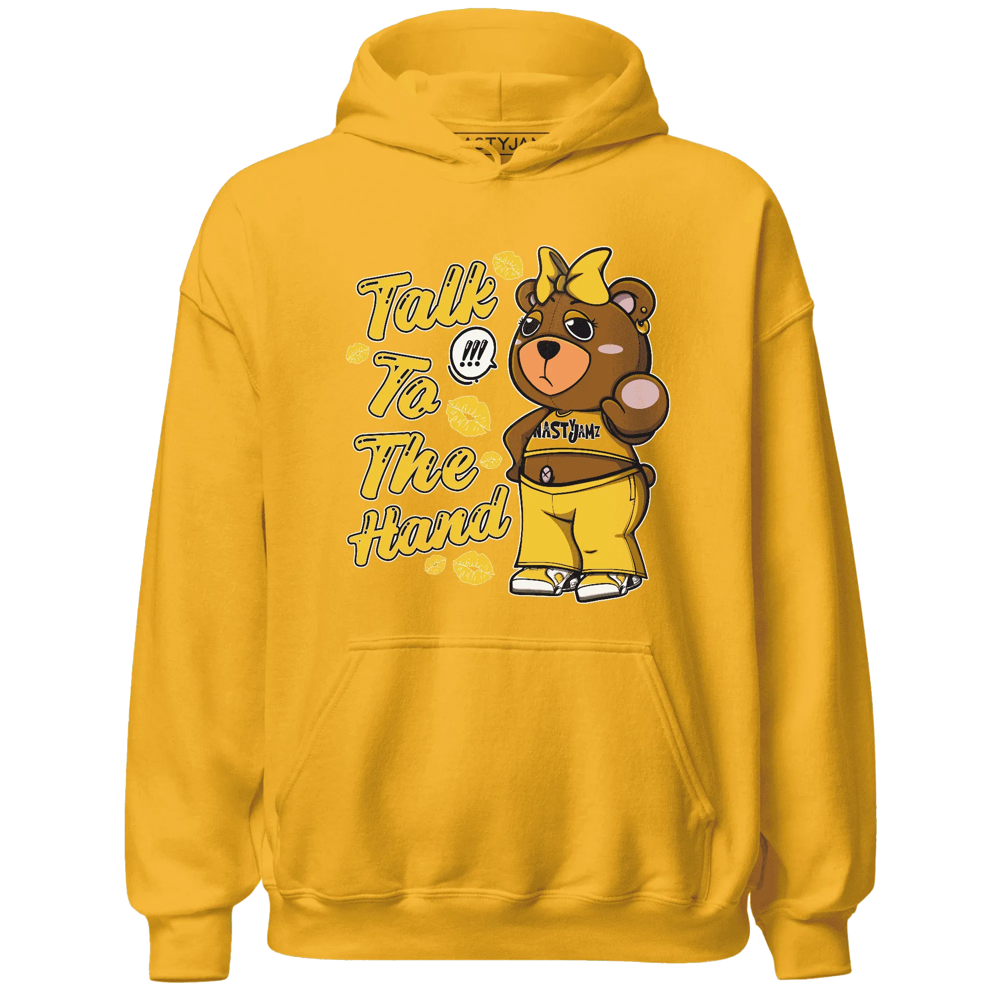 Yellow-Ochre-6s-Hoodie-Match-Talk-To-The-Hand-BERNIE