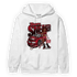 Mid Alternate Bred Toe 1s Hoodie Match Team Sneaker Girl - NastyJamz