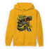 Vivid Sulfur 4s Hoodie Match Team Sneaker Girl - NastyJamz